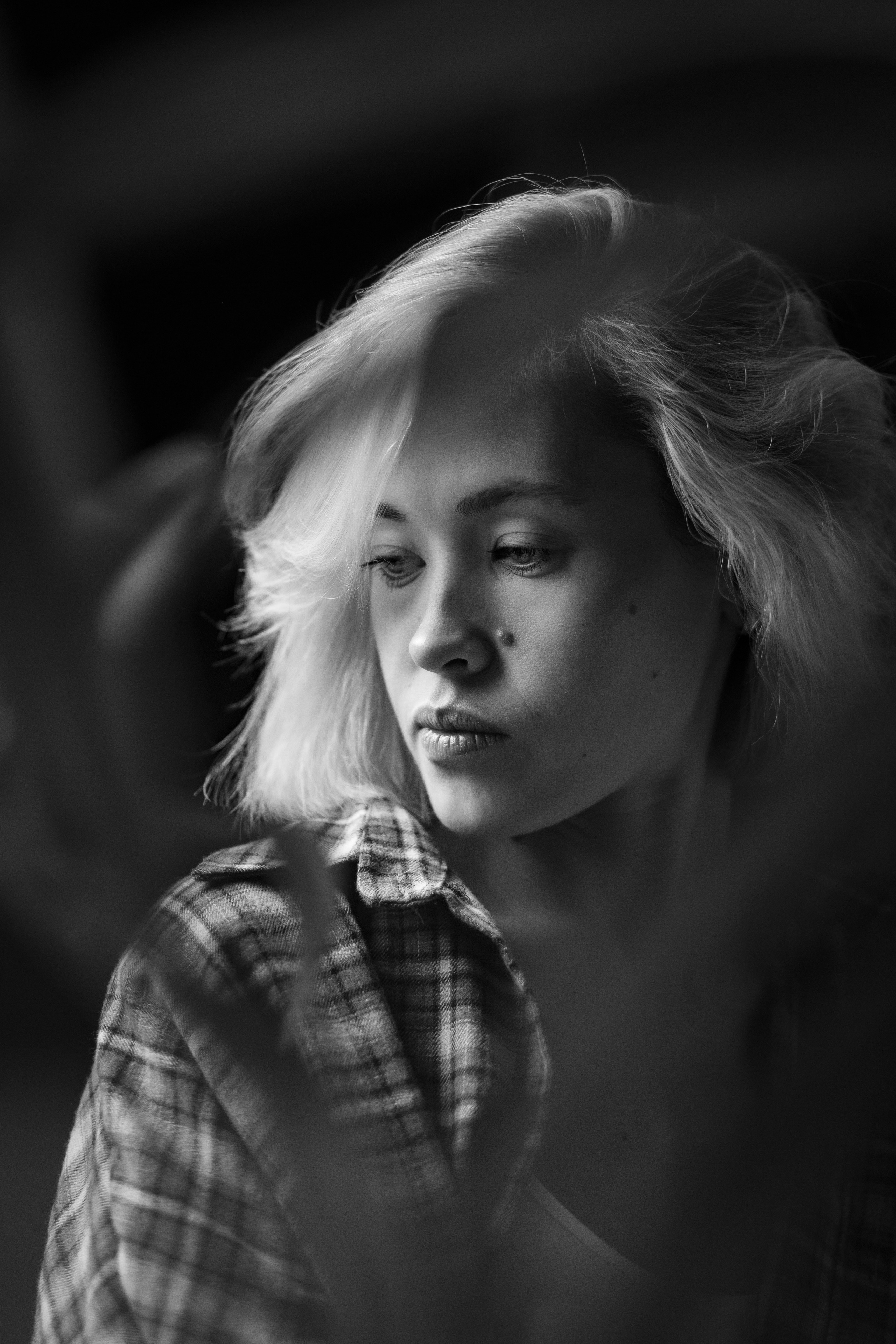 ЧБ портрет. Свадебный и репортажный фотограф в Москве и Московской области