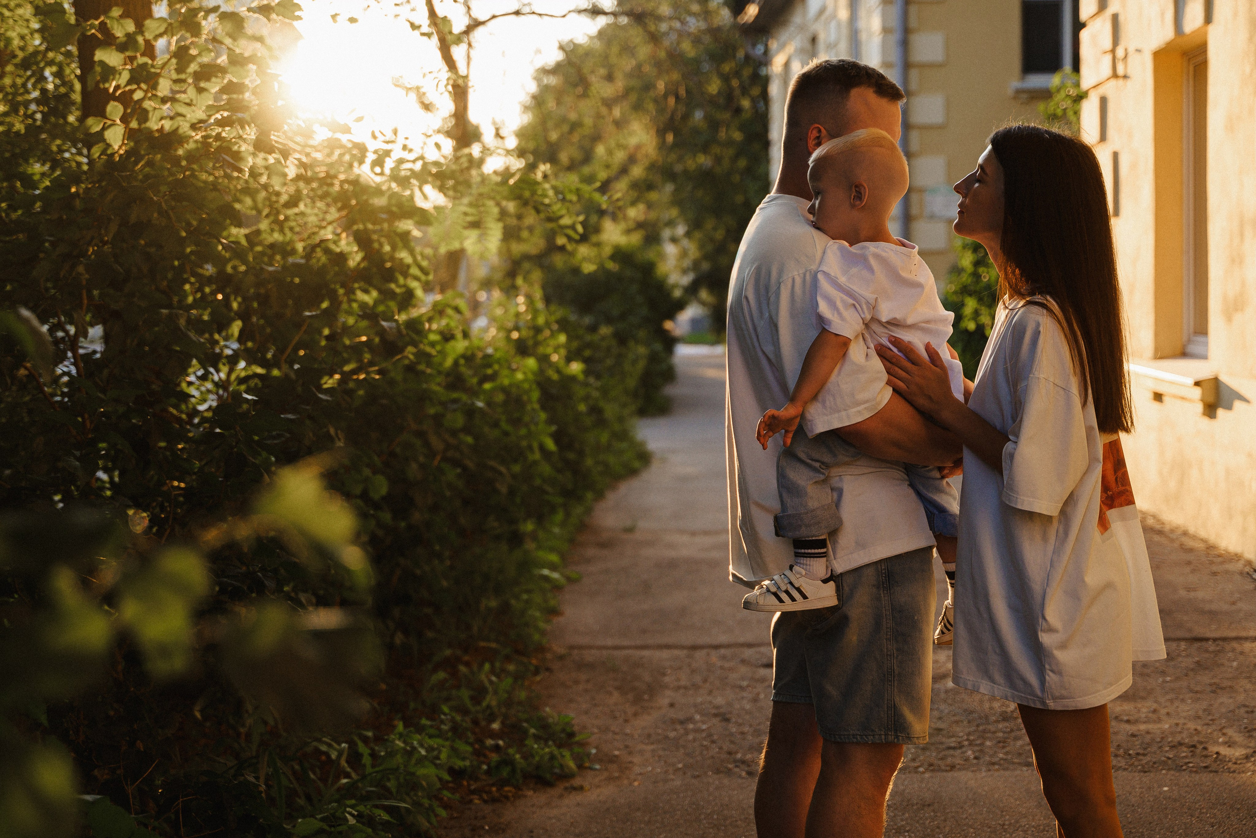 Никита, Настя и Лев. Свадебный и портретный фотограф в Минске Наташа Каракулова