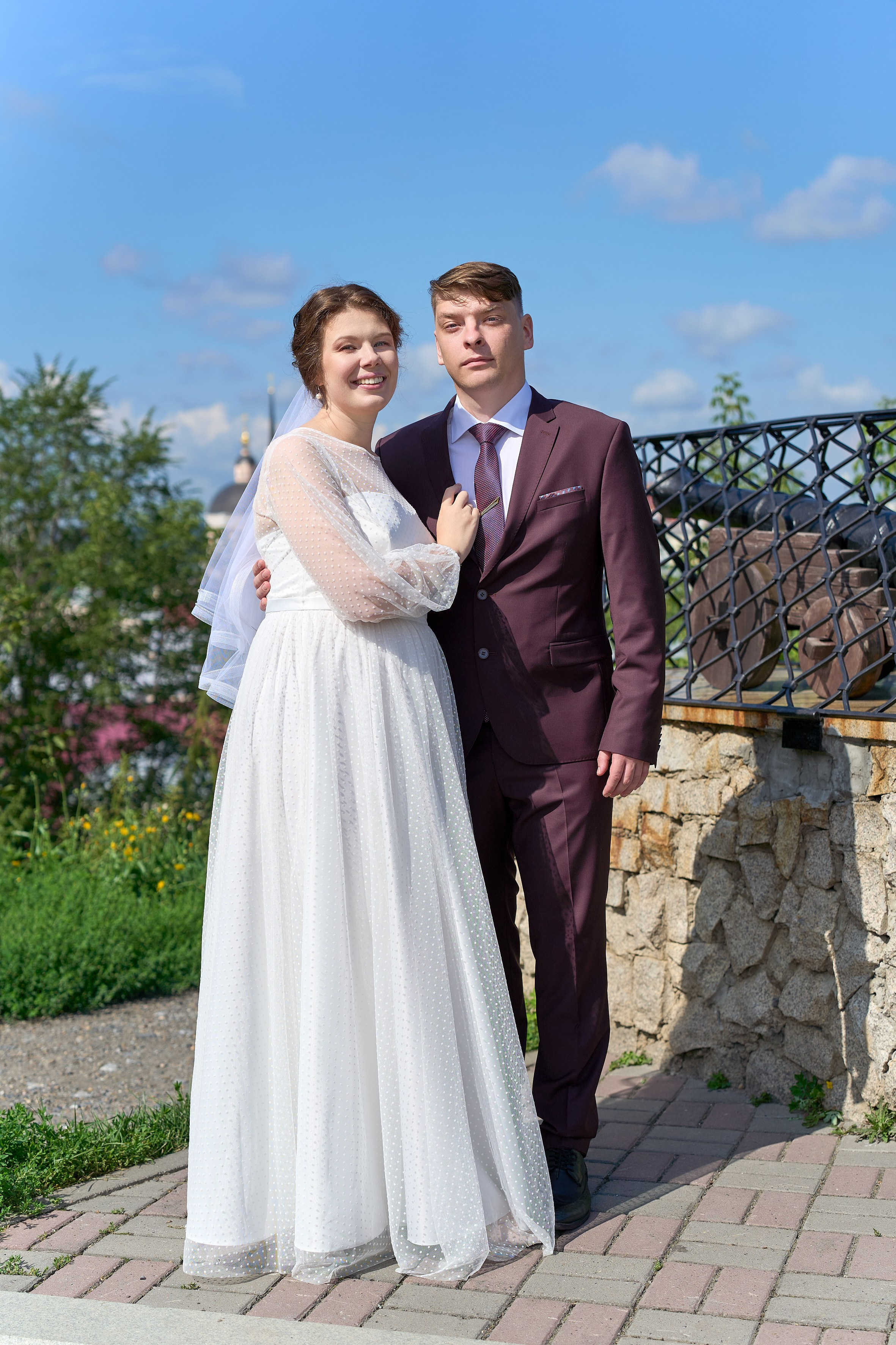 Прогулка после ЗАГСа. Репортажный и портретный фотограф в Томске Ларионов Артём