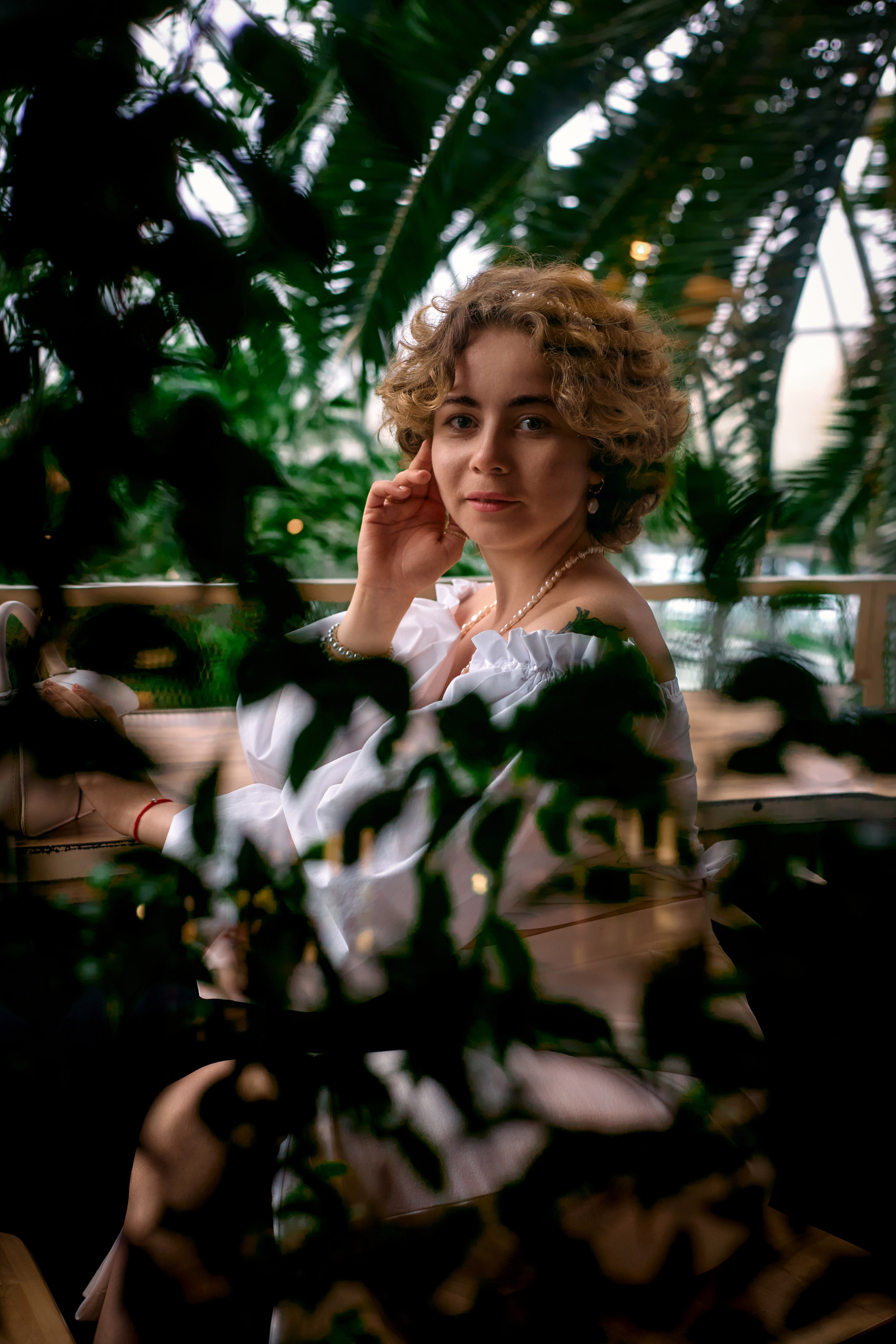 Фотосессия в саду. Портретный фотограф в Санкт-Петербурге Анастасия Епифанова