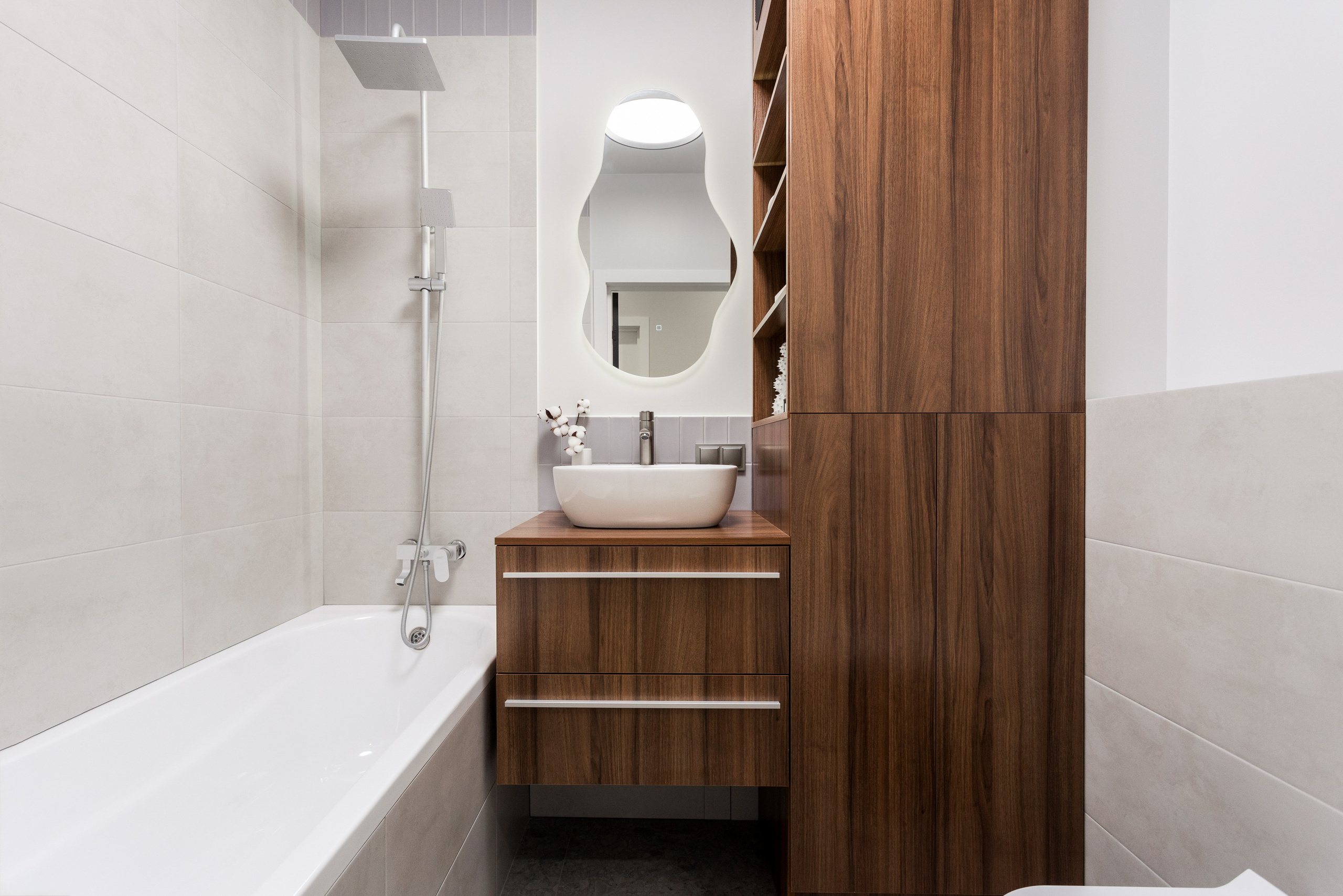 2к квартира в ЖК Высота. Интерьерный фотограф в Новосибирске