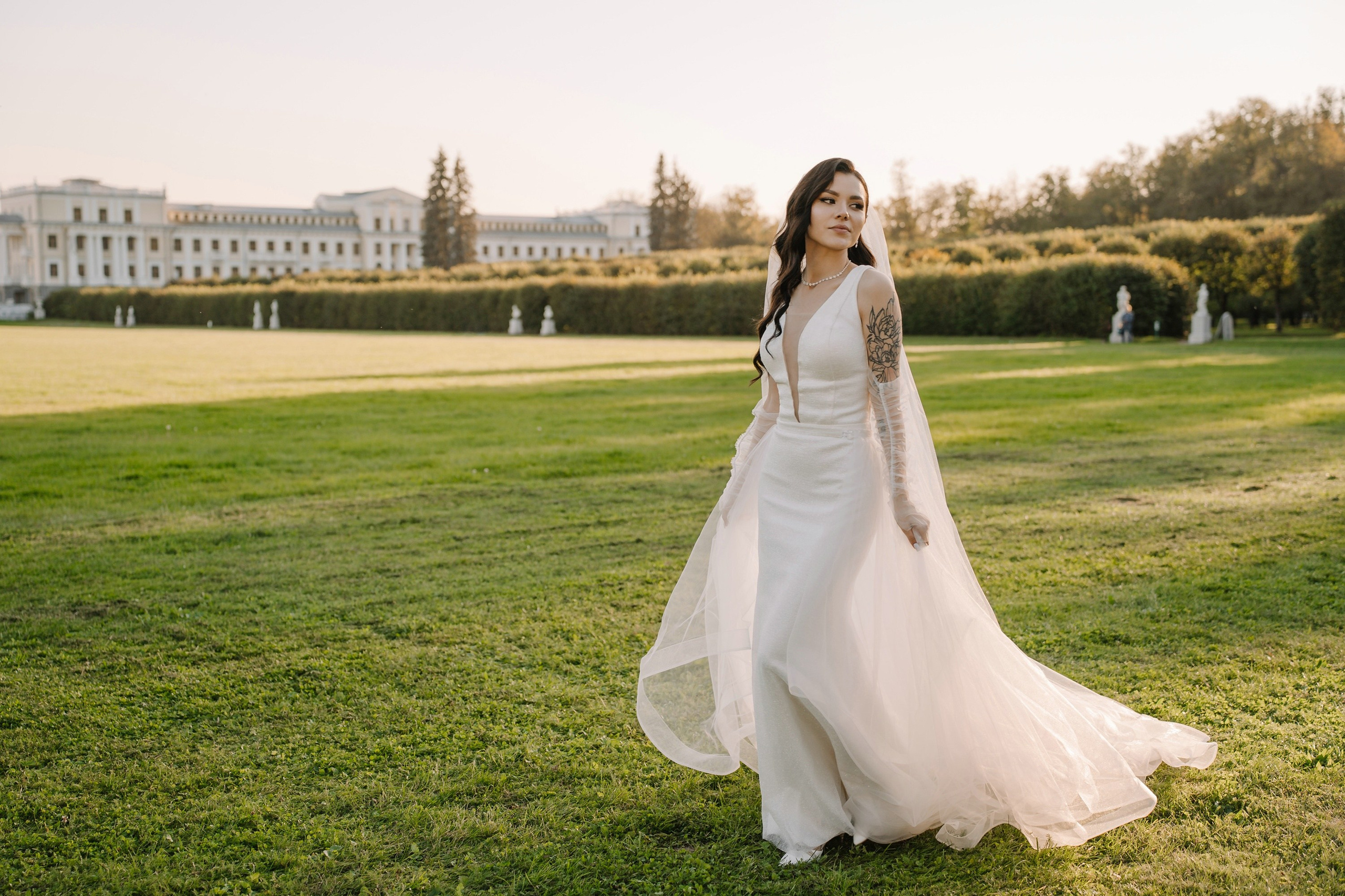 Свадьба в усадьбе Архангельское. Свадебный и семейный фотограф в Москве Светлана Зоткина