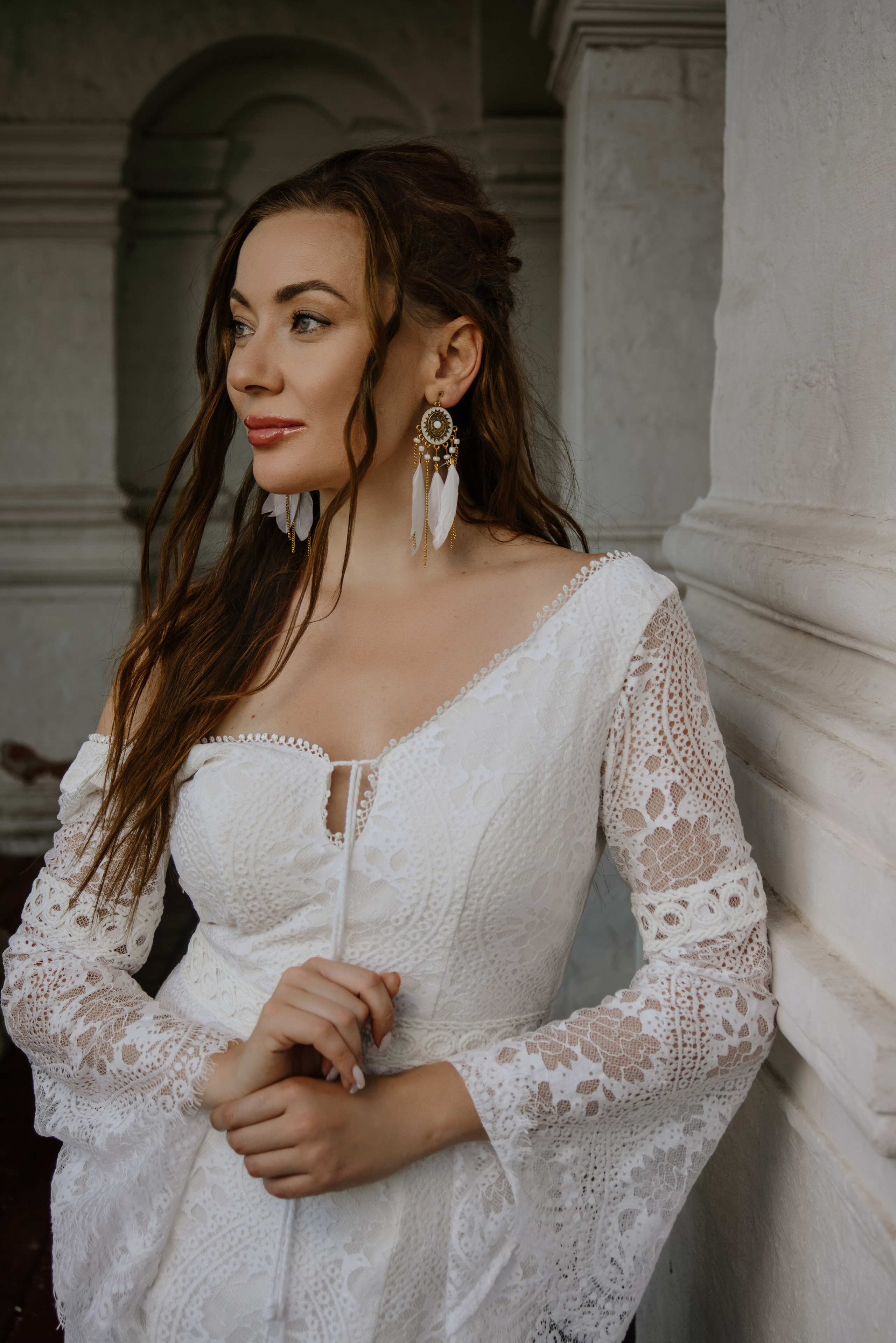 Фотосессия в свадебных платьях в стиле бохо. Фотограф Москва: тематическая фотосессия с подбором образа