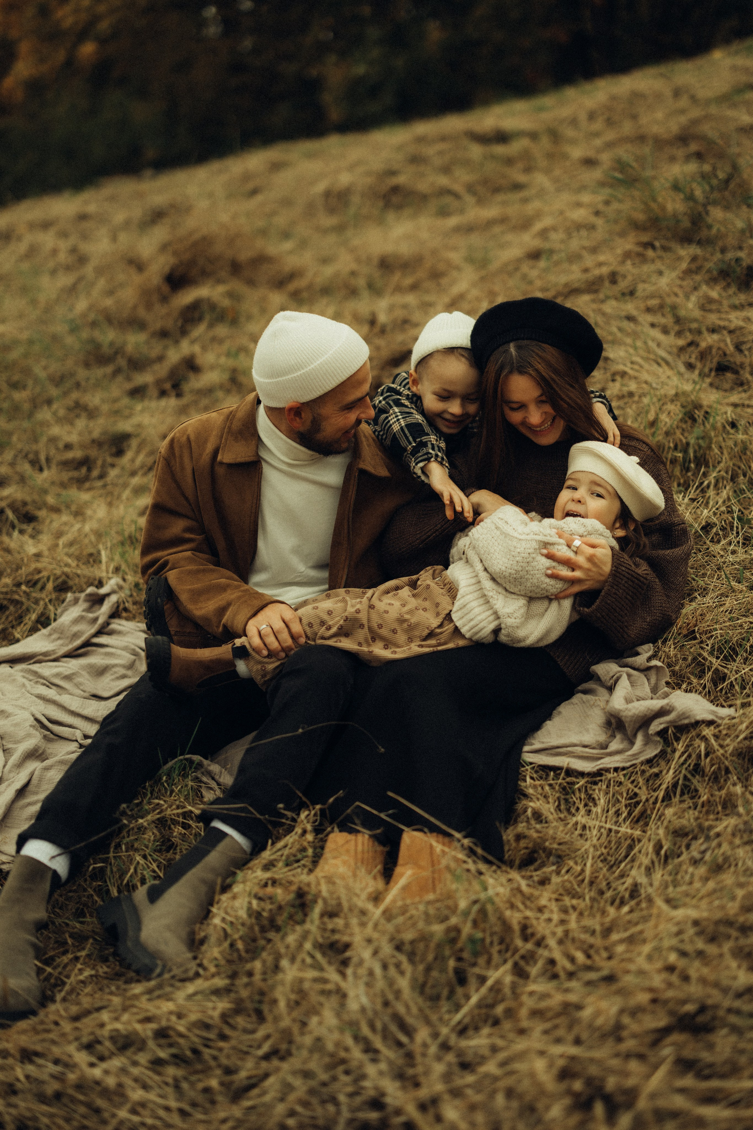 Света, Дима, Сара, Лев. Семейный фотограф Оля Гладченко