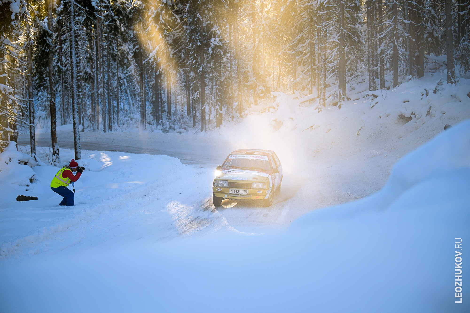 Ралли Лахденпохья 2026. Спортивный фотограф Леонид Жуков