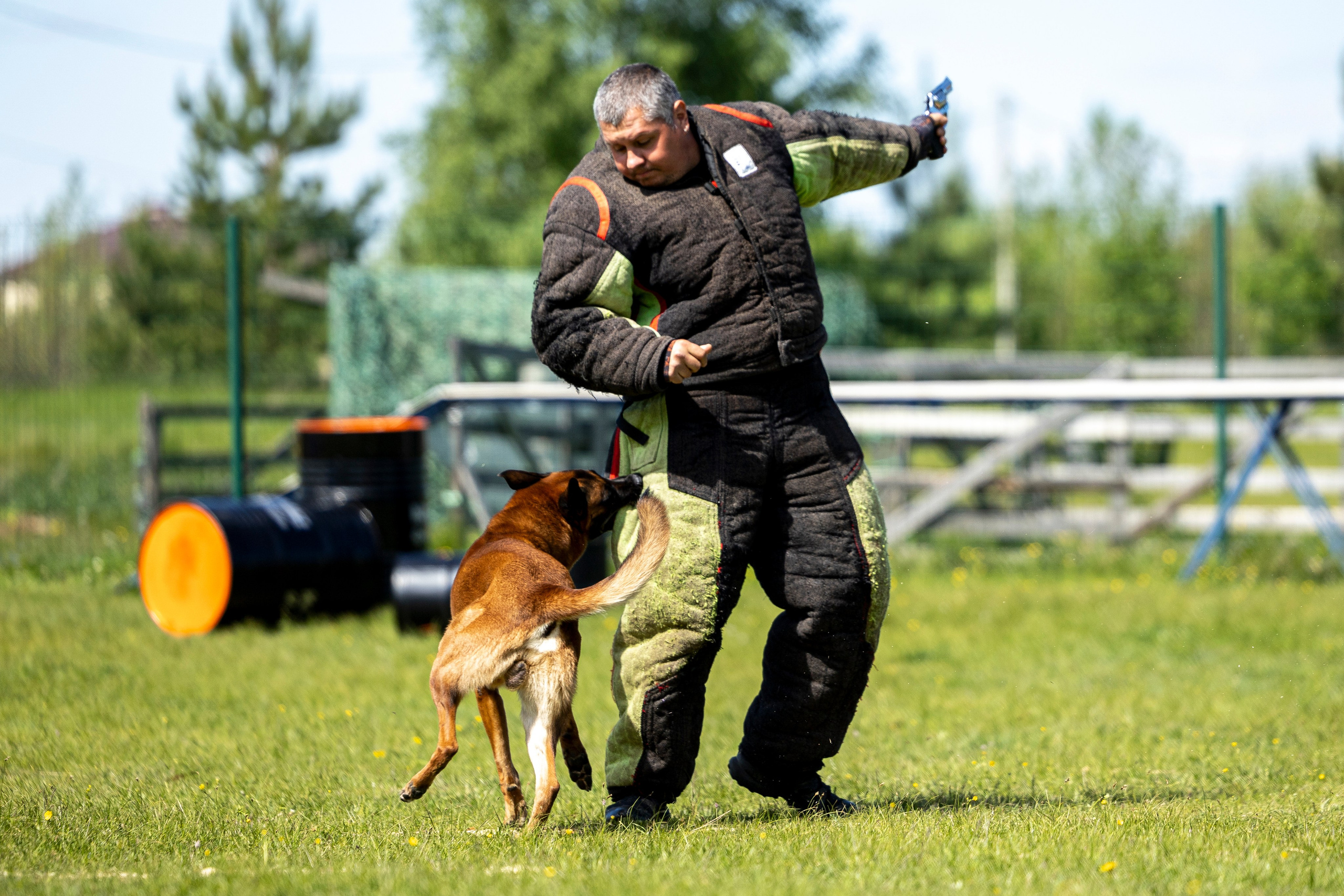 Испытания по мондьорингу в Нижнем Новгороде. Фотограф-анималист Анна Маринич