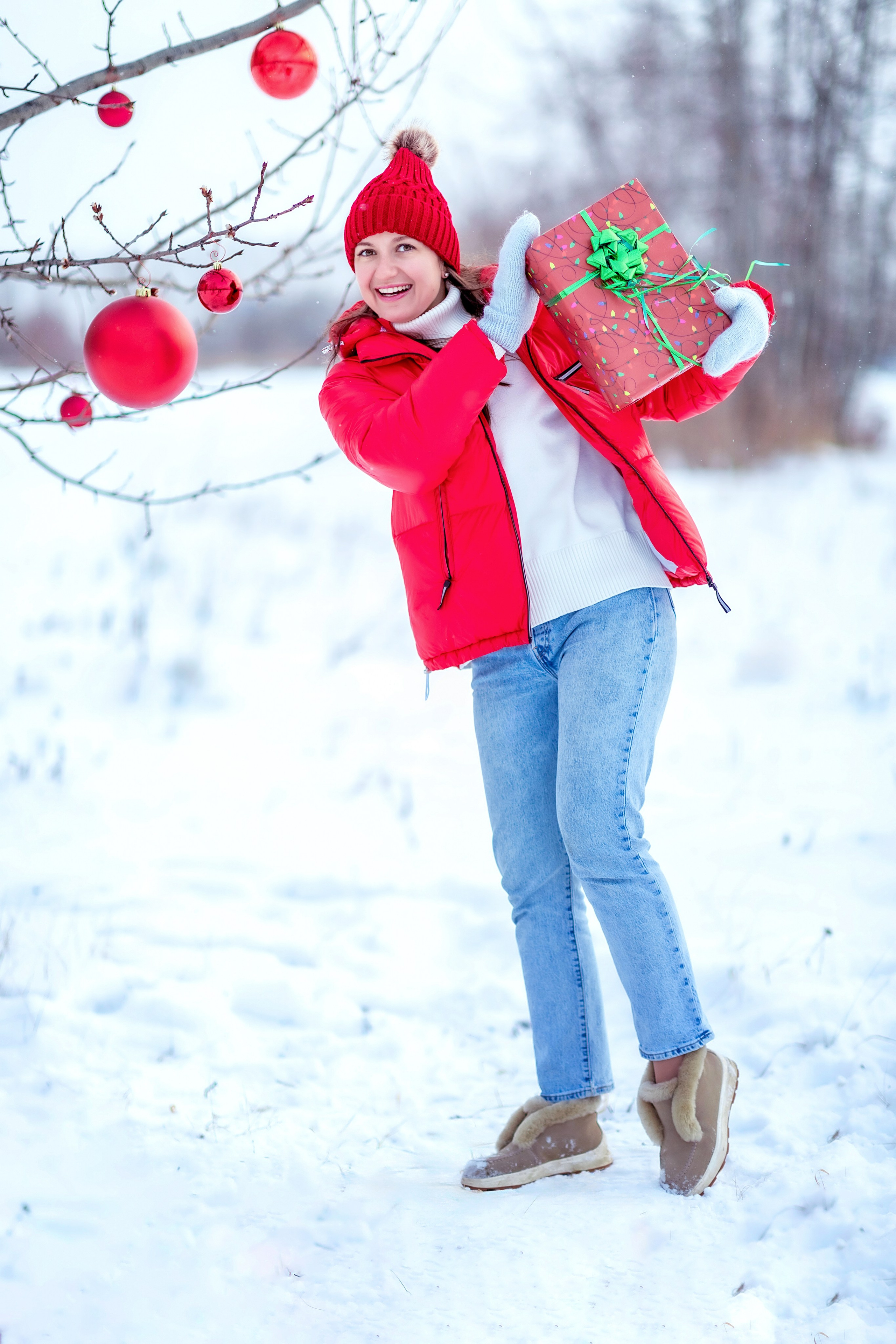 Фотопроект «Красные ШАРЫ». Фотограф Алина Лебедь