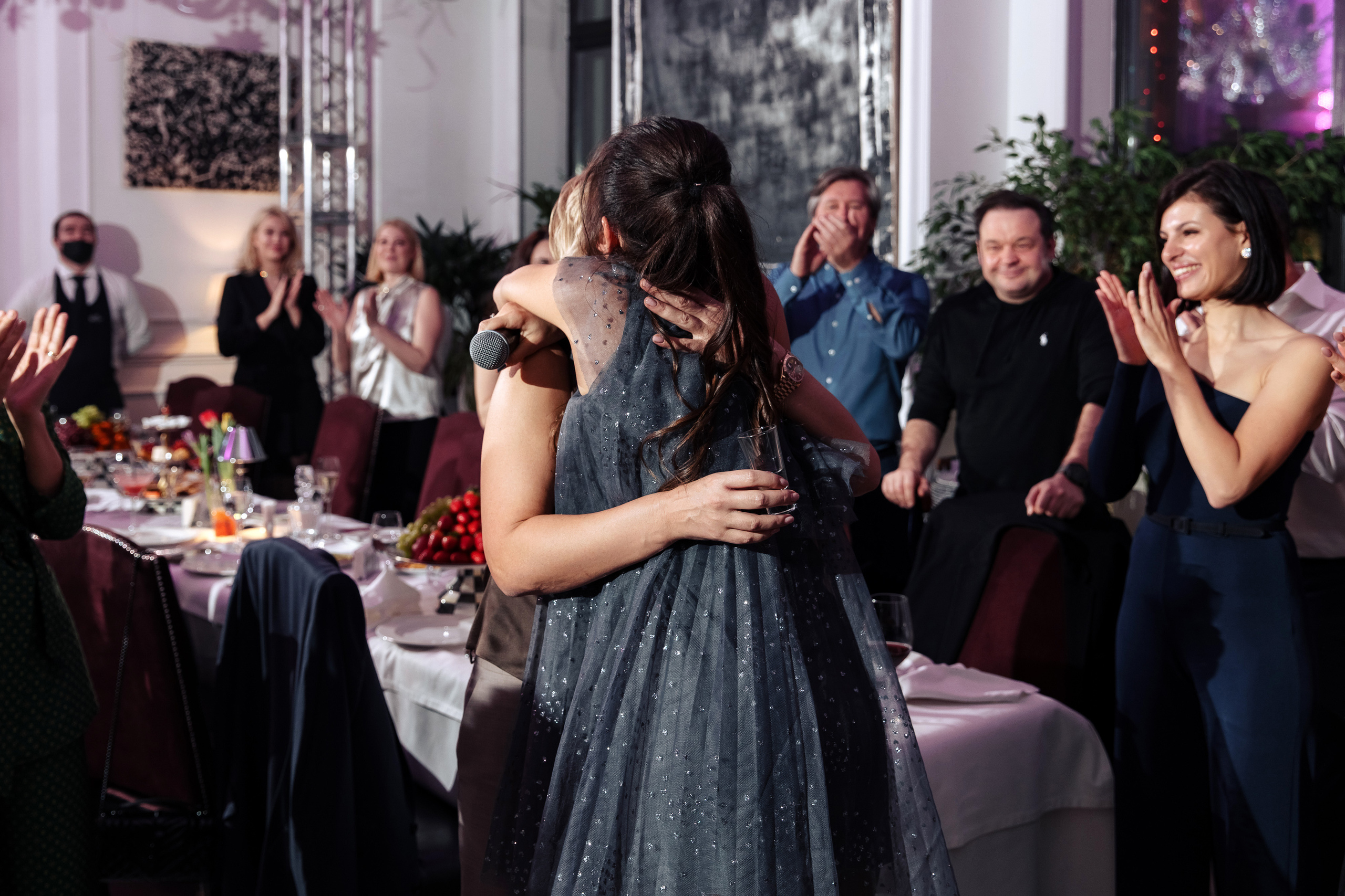 Ресторан BOLSHOI. Юбилей. Свадебный репортажный фотограф в Москве