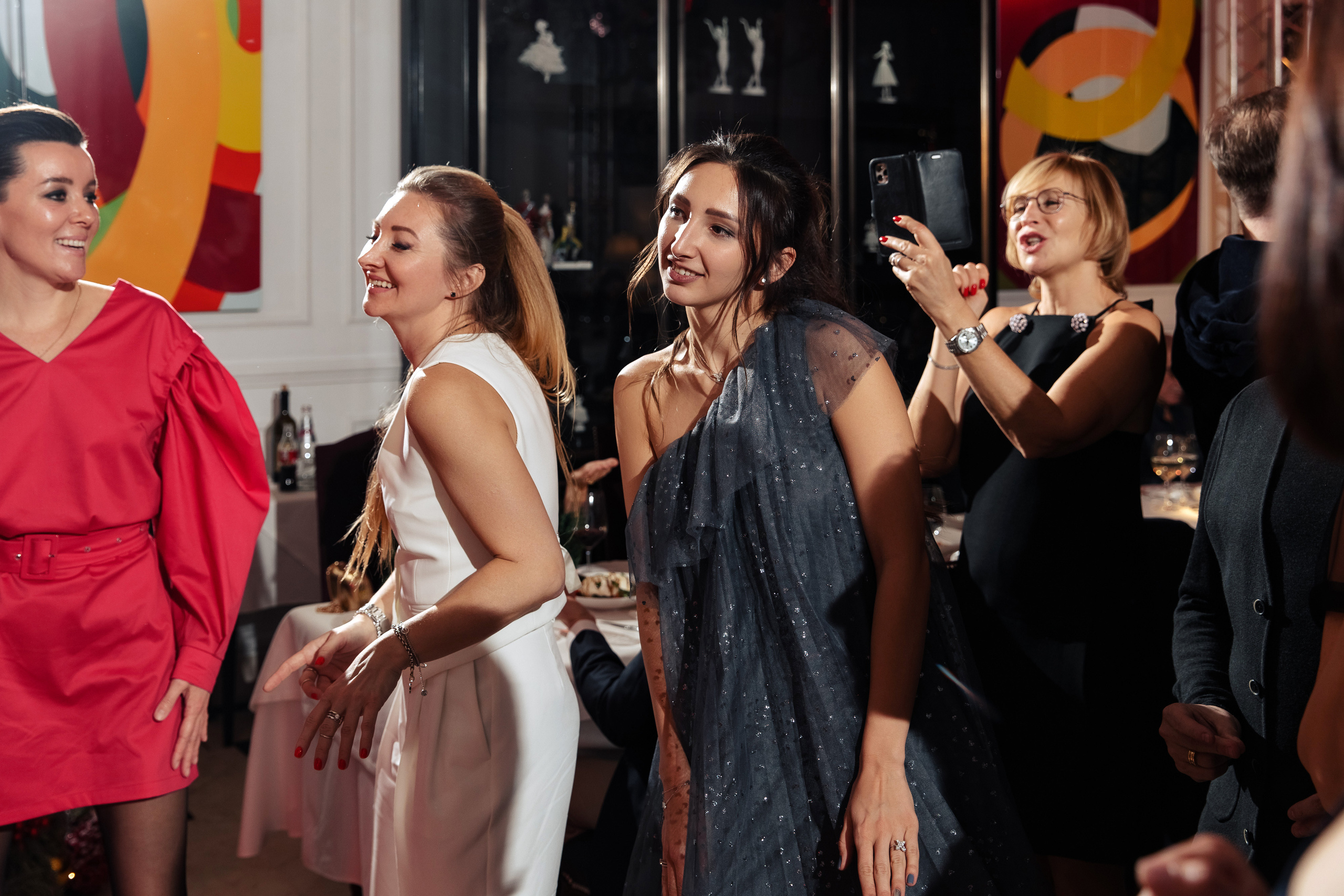 Ресторан BOLSHOI. Юбилей. Свадебный репортажный фотограф в Москве