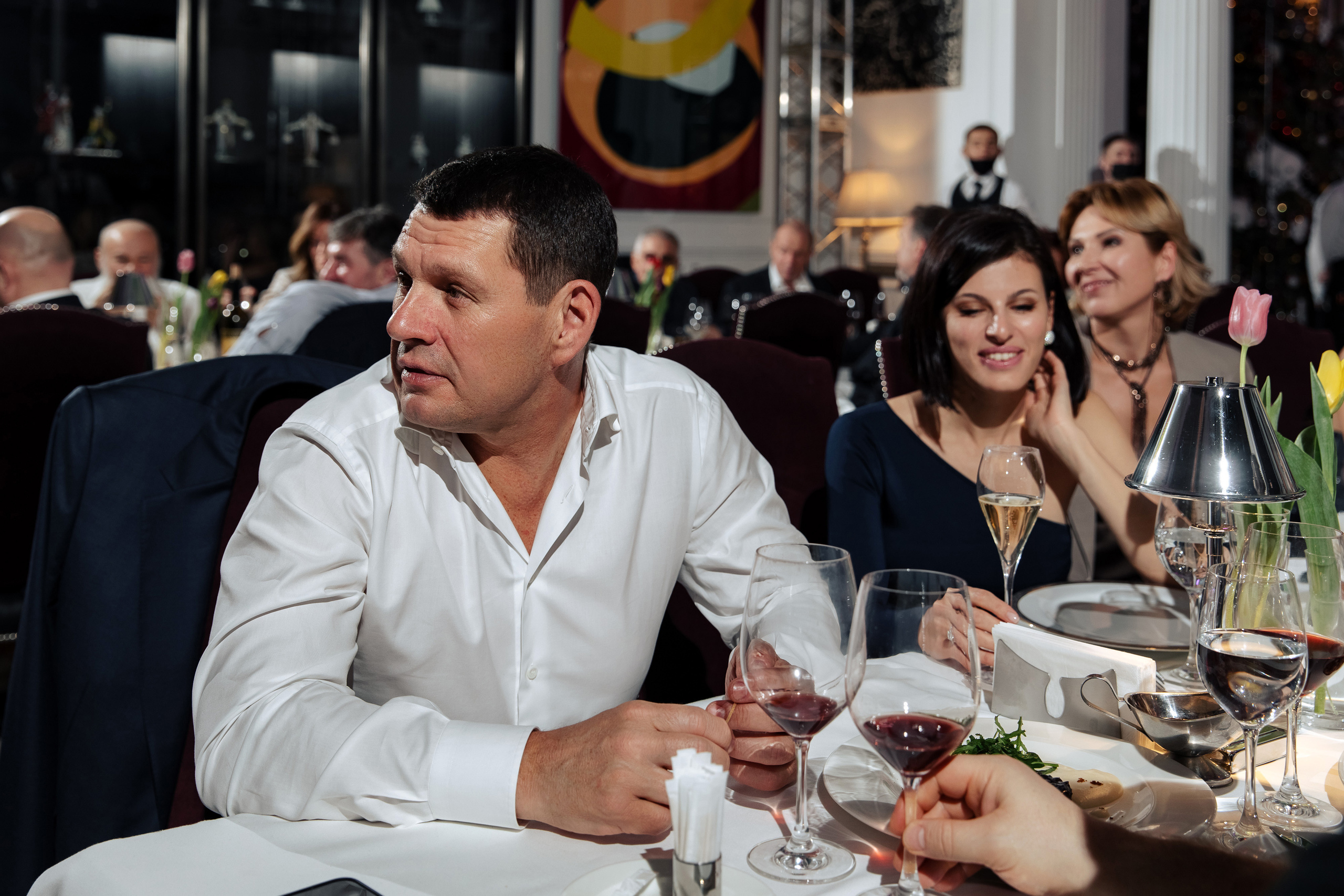 Ресторан BOLSHOI. Юбилей. Свадебный репортажный фотограф в Москве