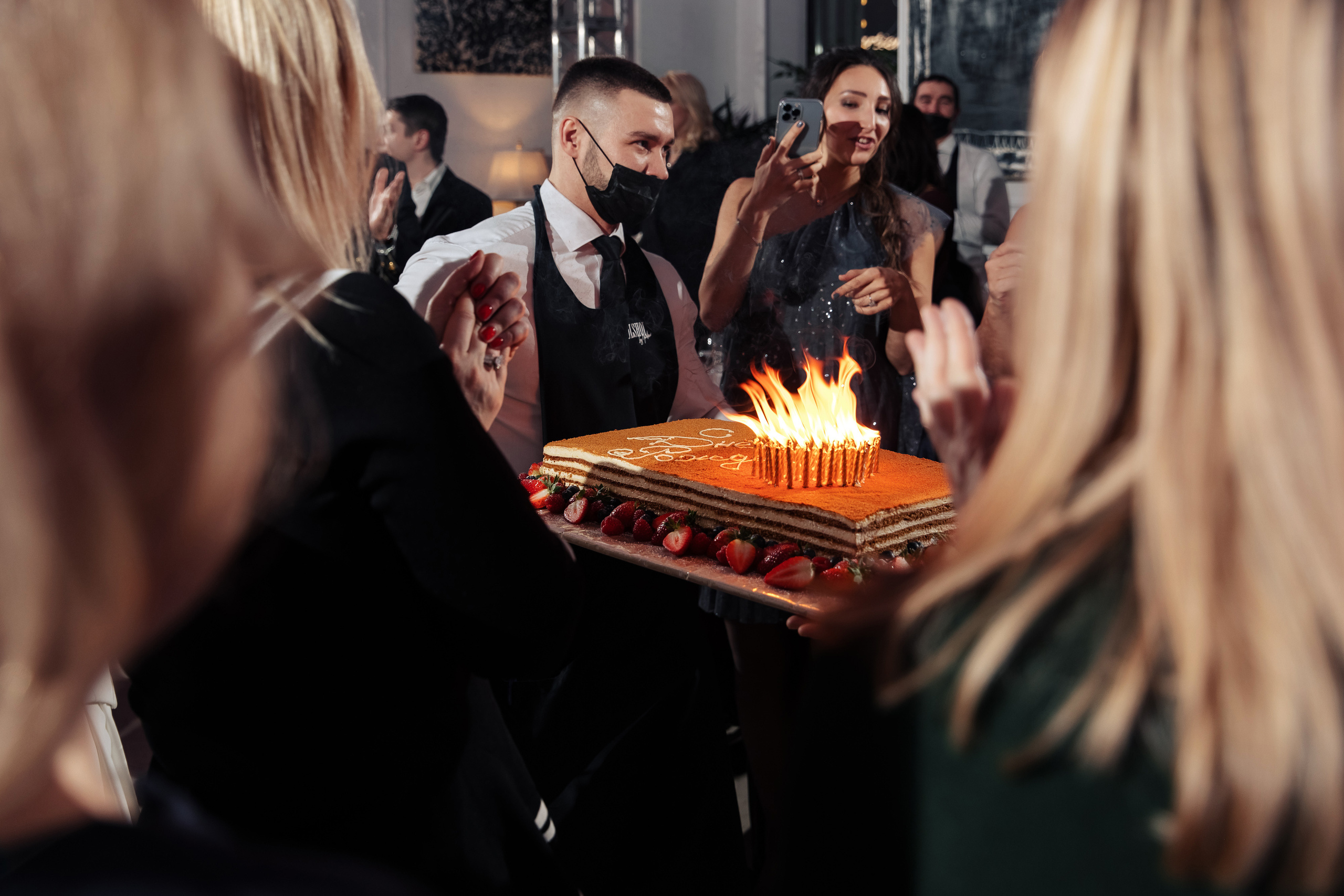 Ресторан BOLSHOI. Юбилей. Свадебный репортажный фотограф в Москве