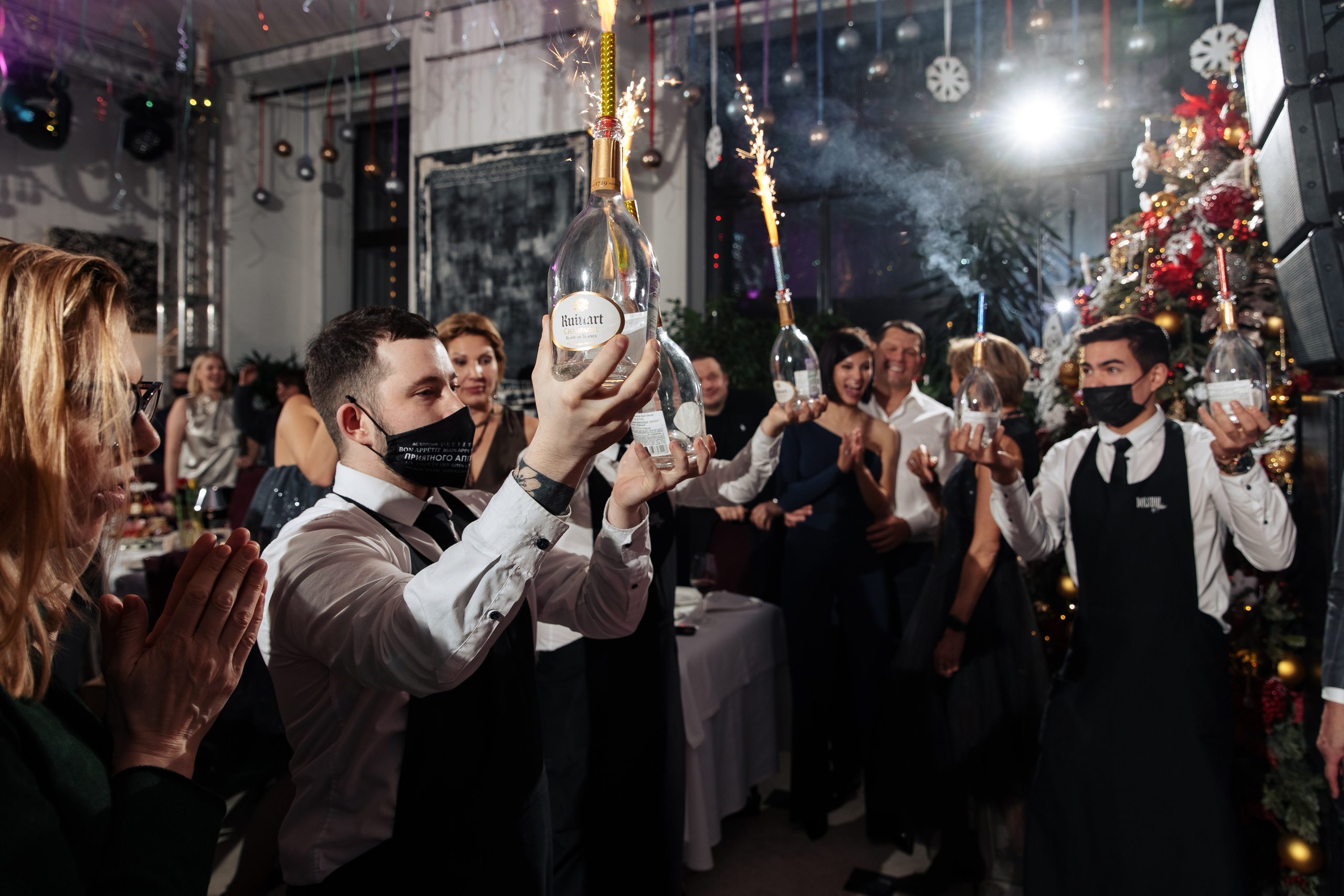 Ресторан BOLSHOI. Юбилей. Свадебный репортажный фотограф в Москве