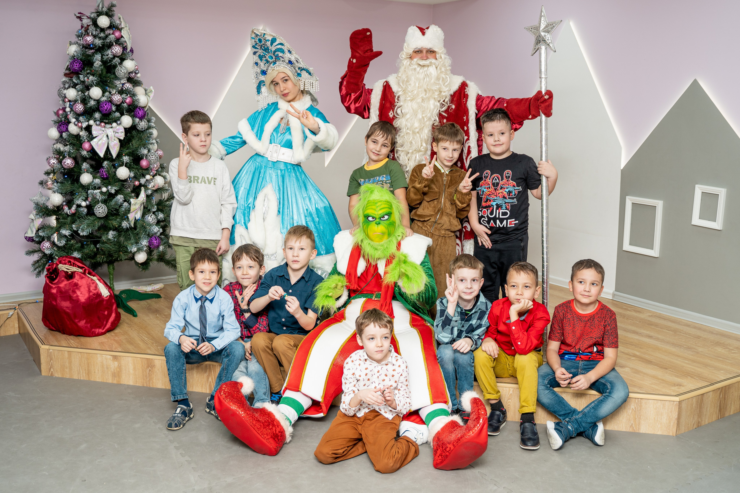 1 гимназия Новогодний утренник. Свадебный и репортажный фотограф в Уфе| Осетрова Ольга