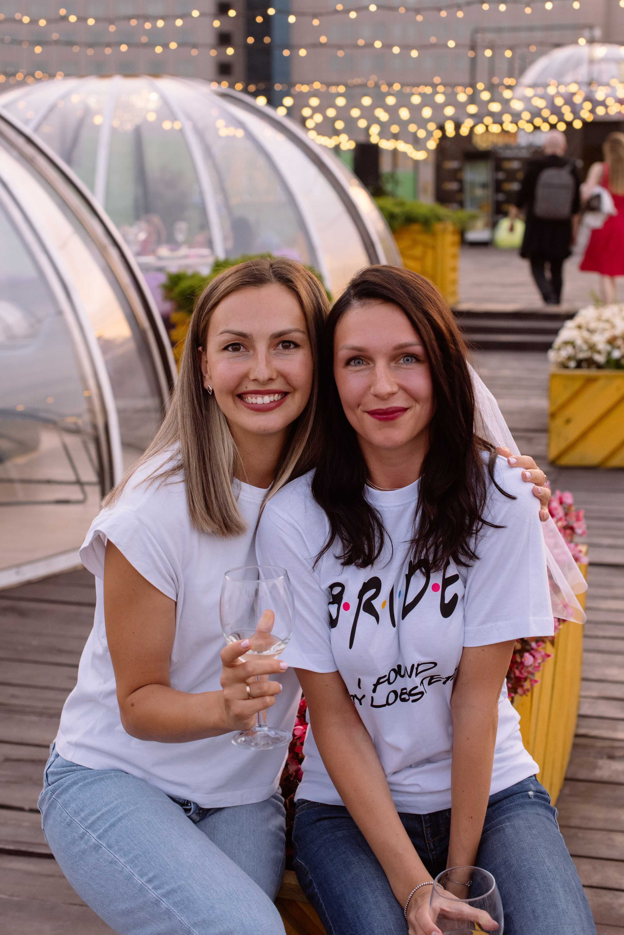 Девичник на крыше Loft. Свадебный фотограф в Москве Анна Полушина