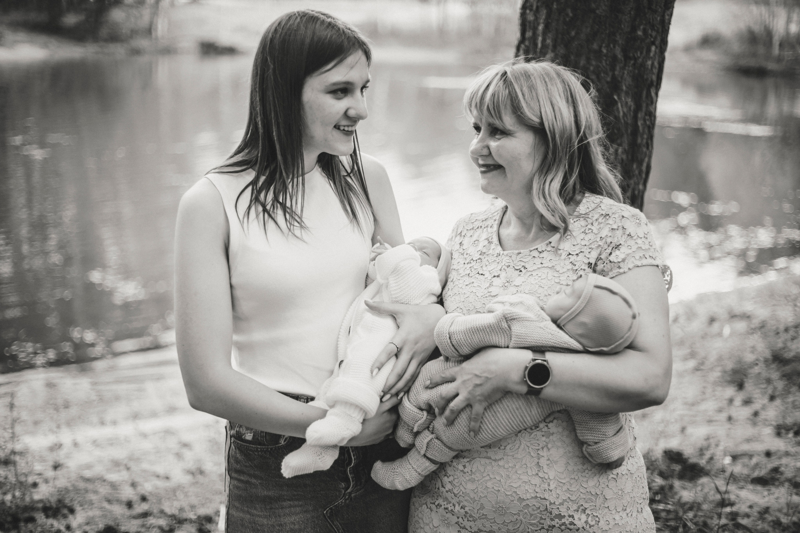 Бабушка и дедушка с внуками. Семейный фотограф г. Димировград Андросова Екатерина