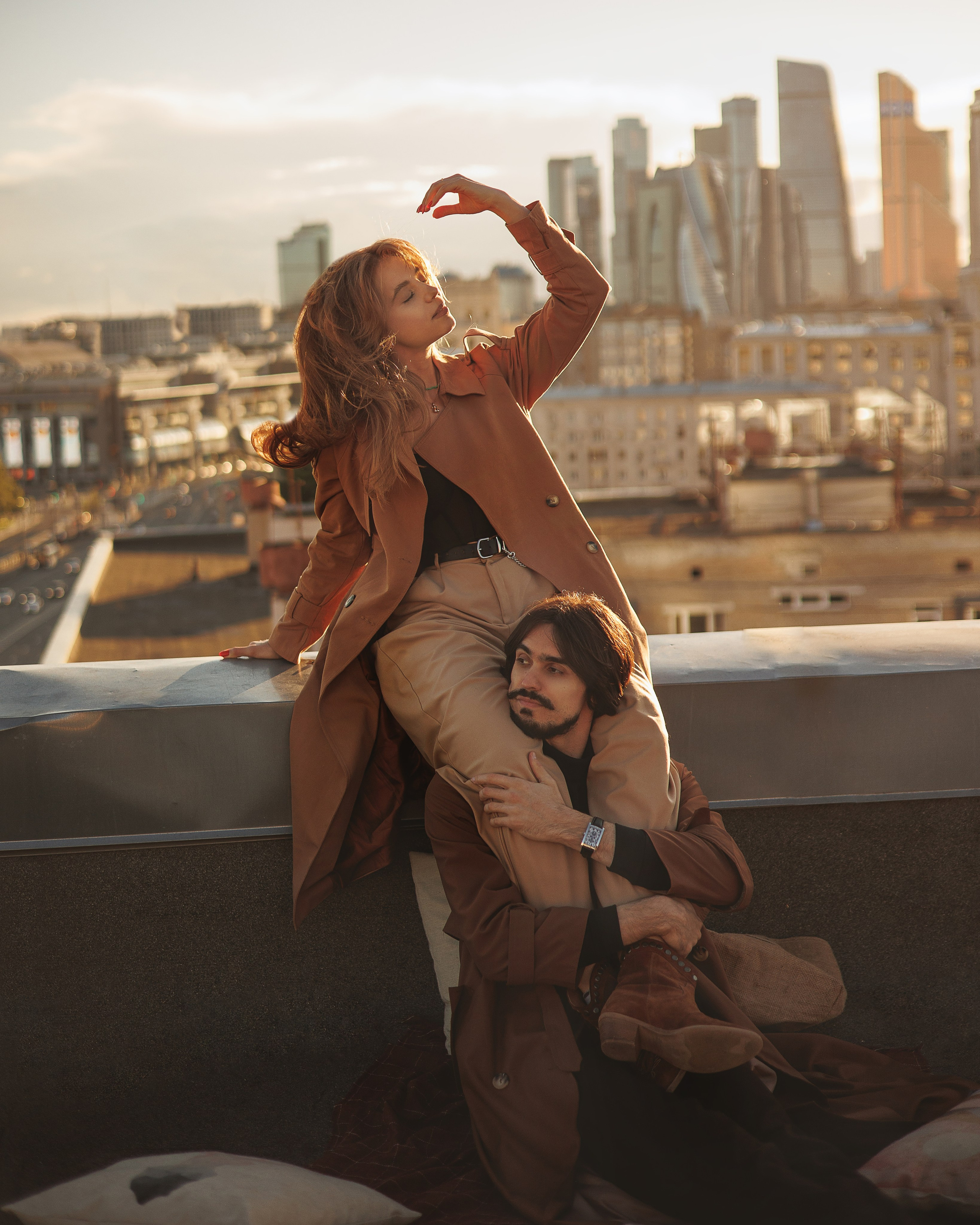 На крыше. Марковкина КрисТина