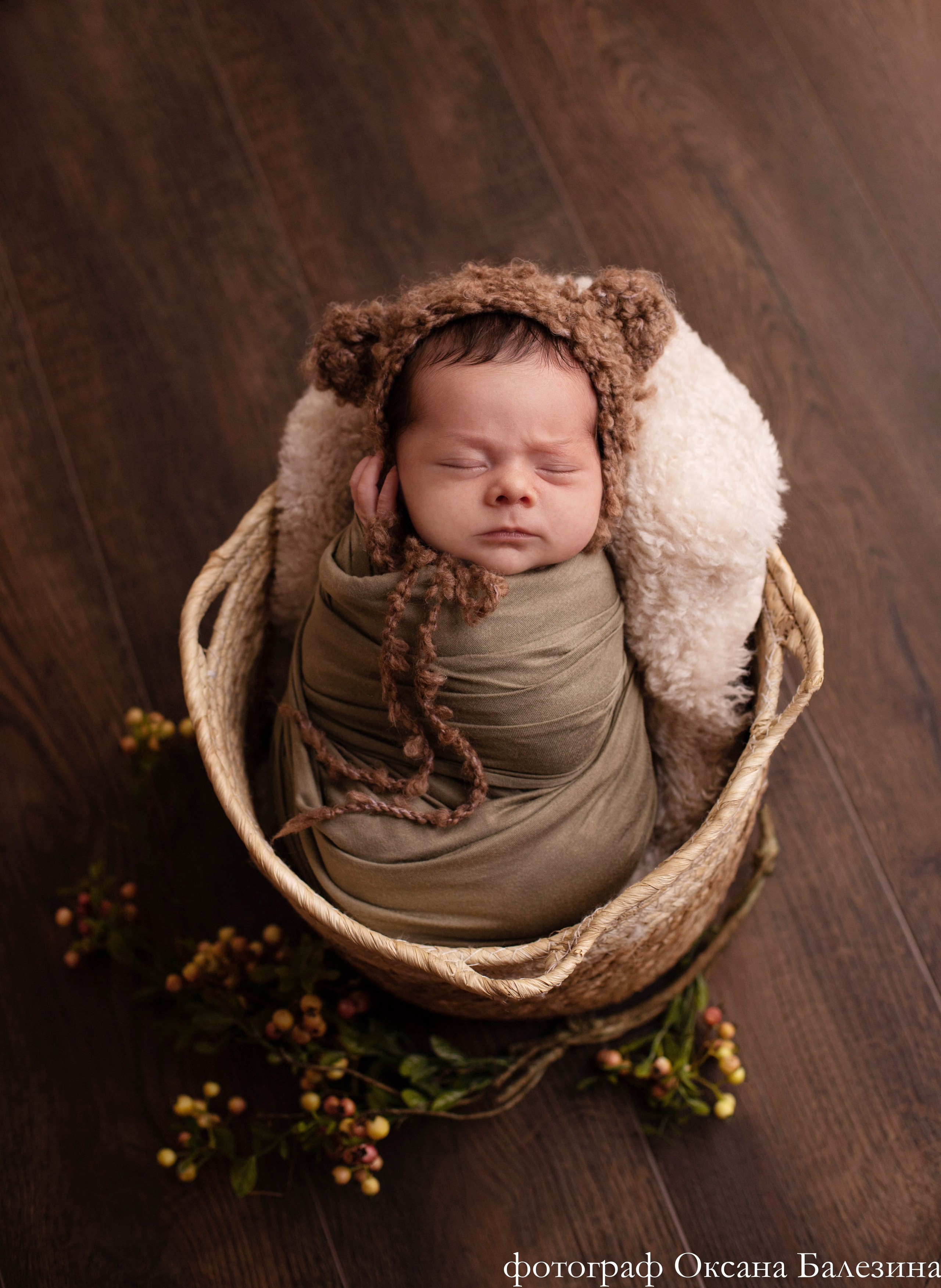 Балезина Оксана — фотограф новорожденных