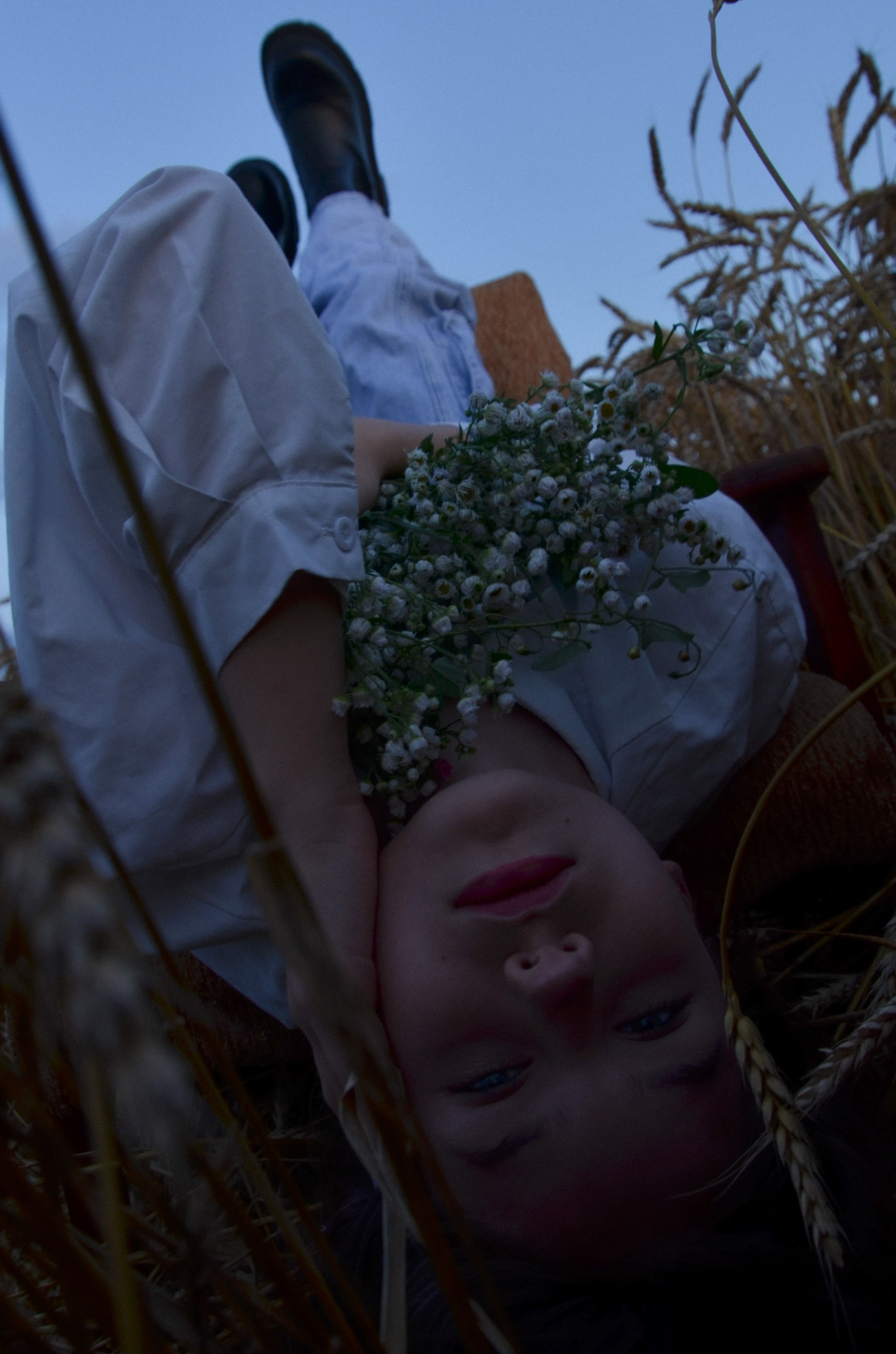 Ксения в поле