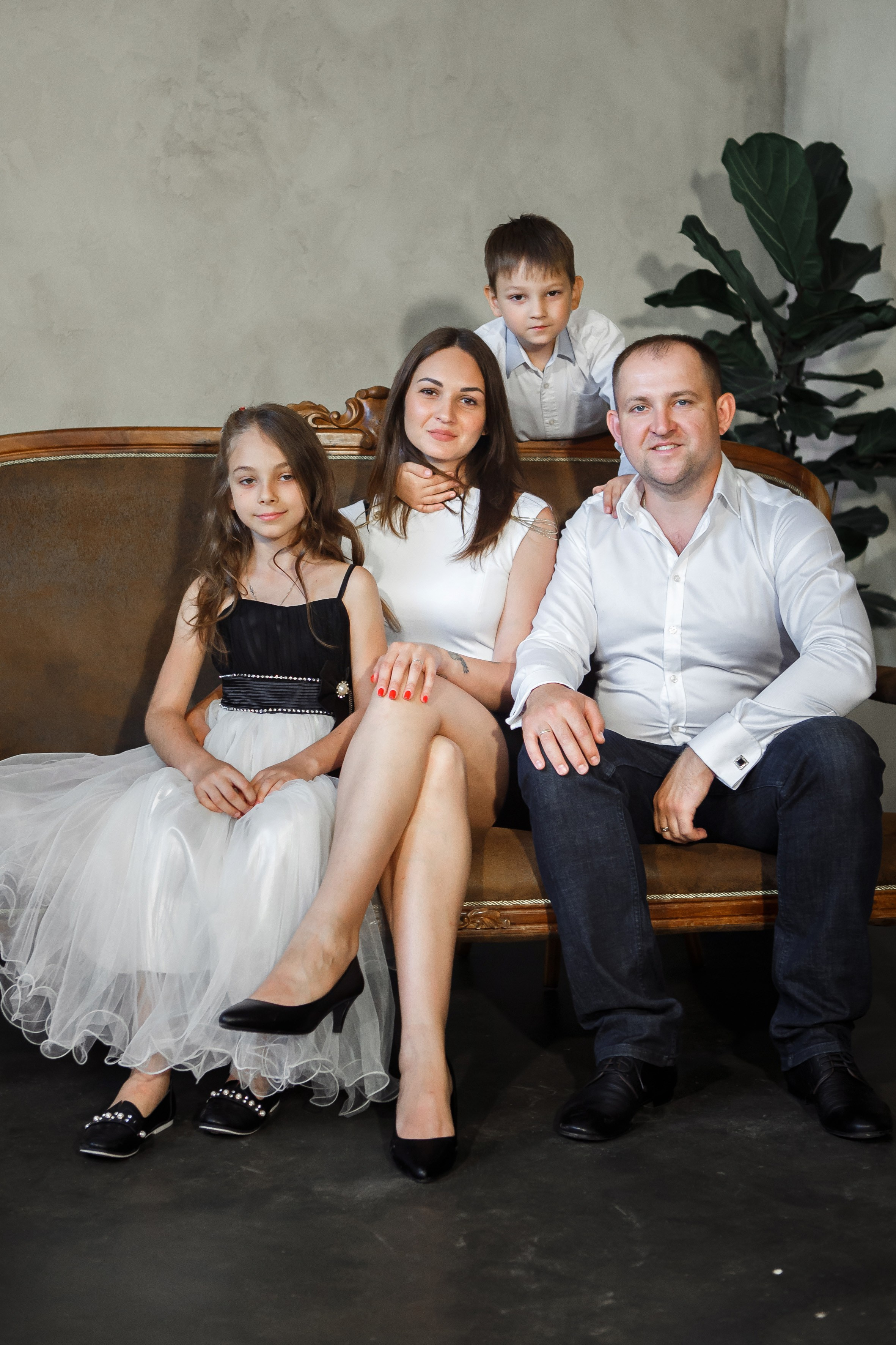 Очень большая семья, личные и парные портреты. Свадебный и портретный Фотограф в Липецке Дмитрий Котюков