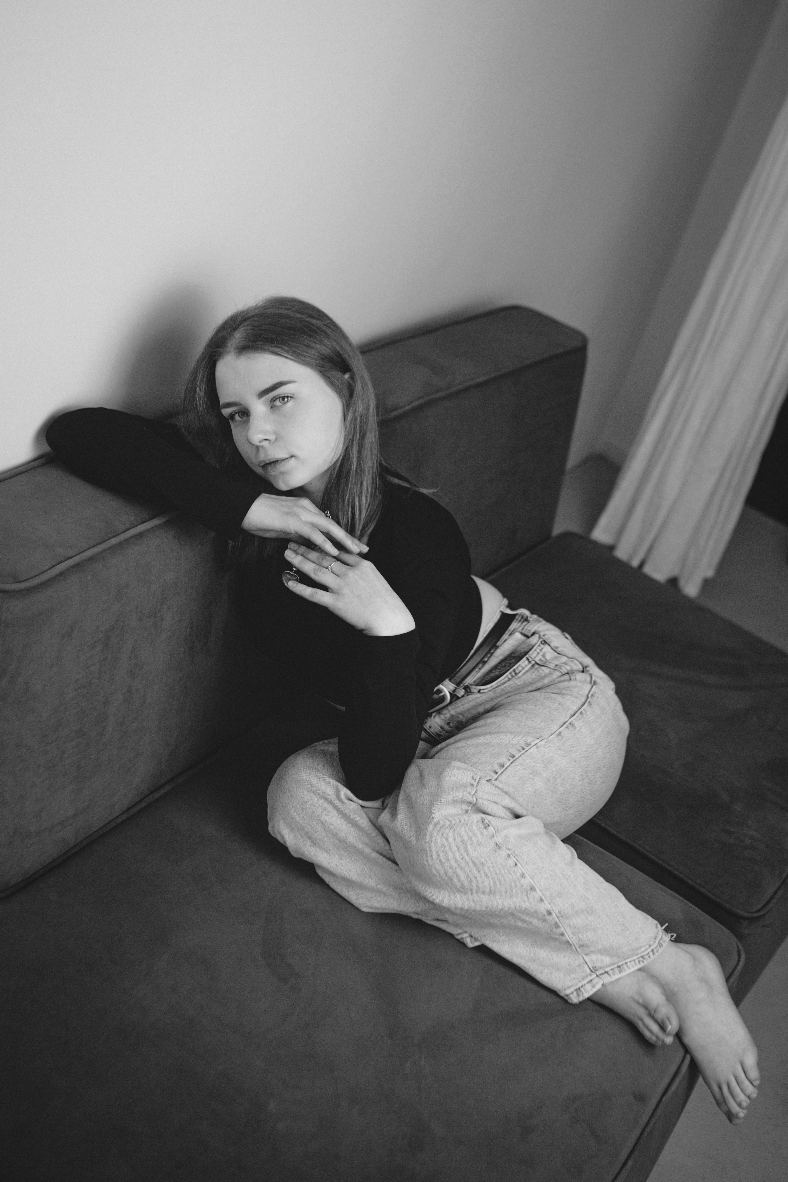 Полина, минимализм. Портретный фотограф в Минске