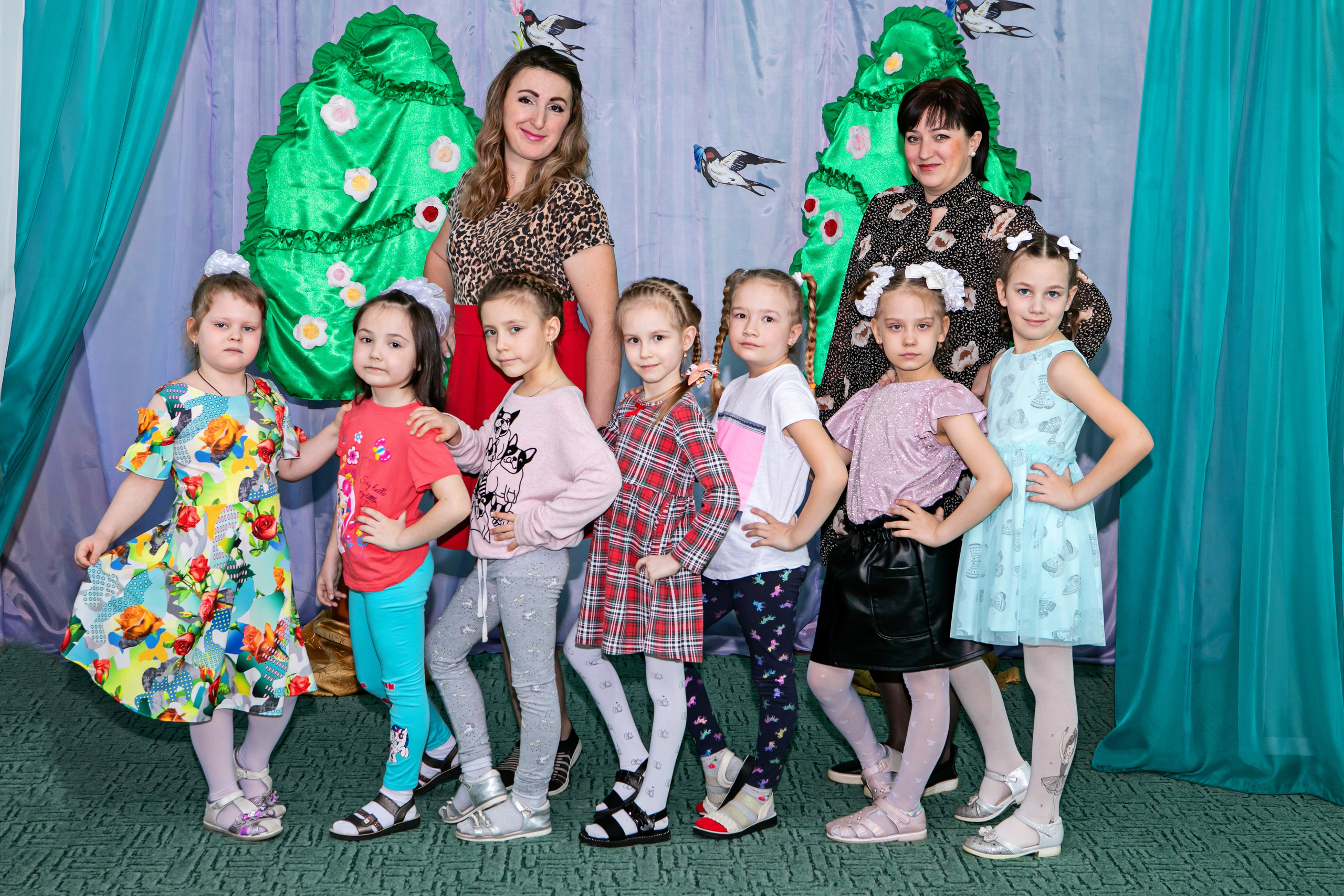 Съемка в детском саду. Выпускные фотокниги