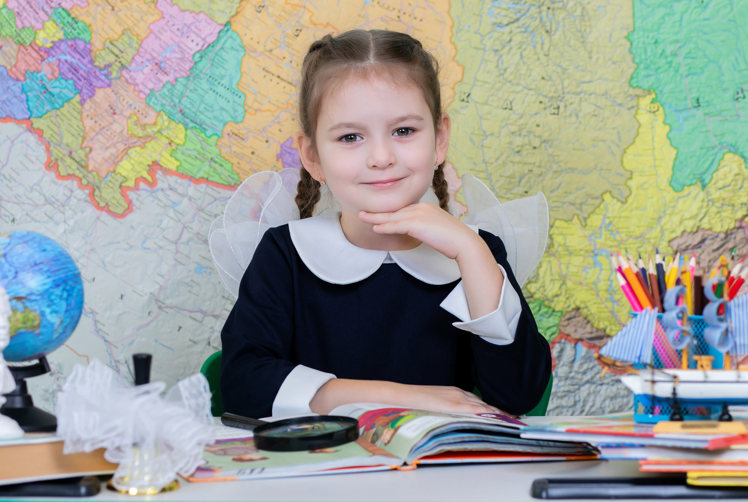 Съемка в школе. Выпускные фотокниги