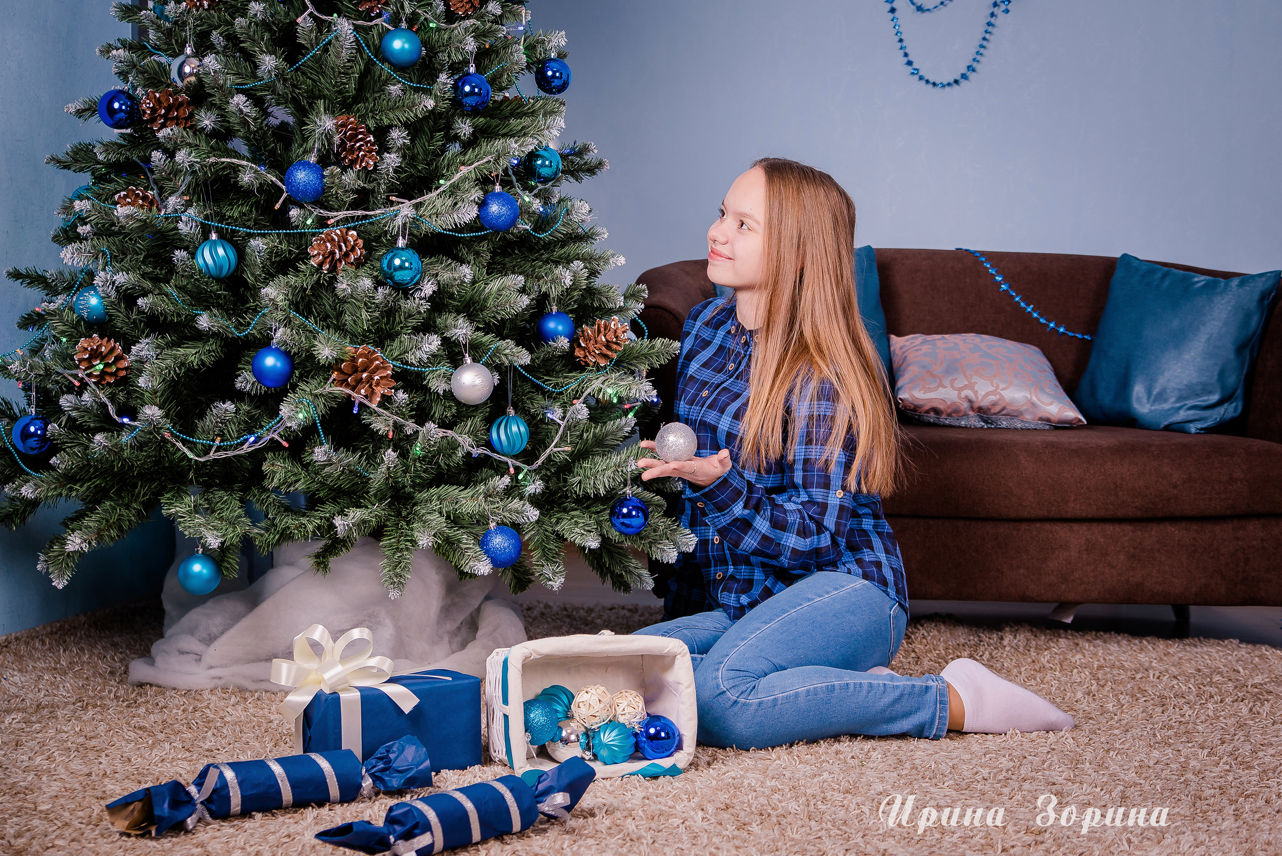 Новогодние фотосессии. Семейный и детский фотограф в Пензе Ирина Зорина