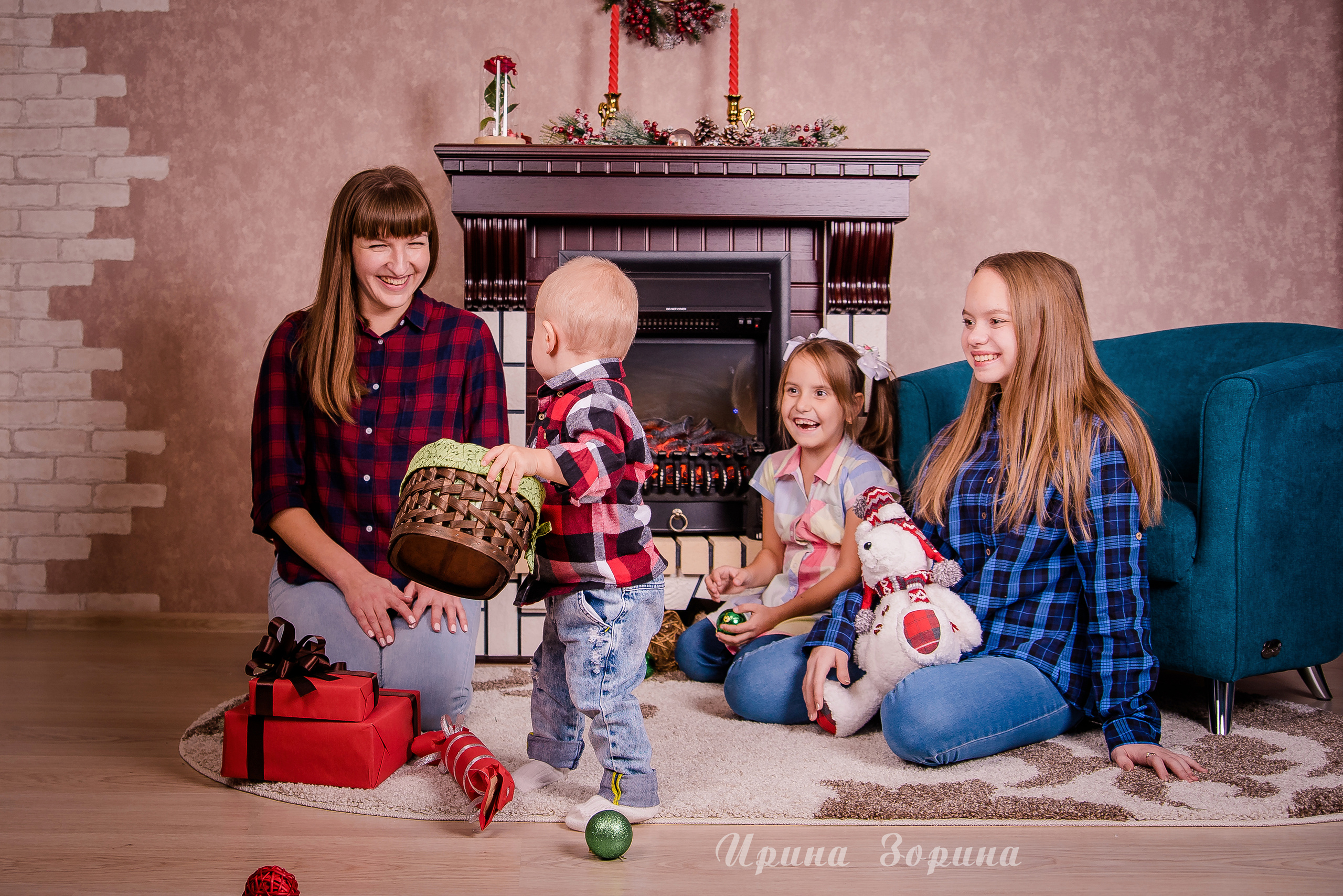 Новогодние фотосессии. Семейный и детский фотограф в Пензе Ирина Зорина