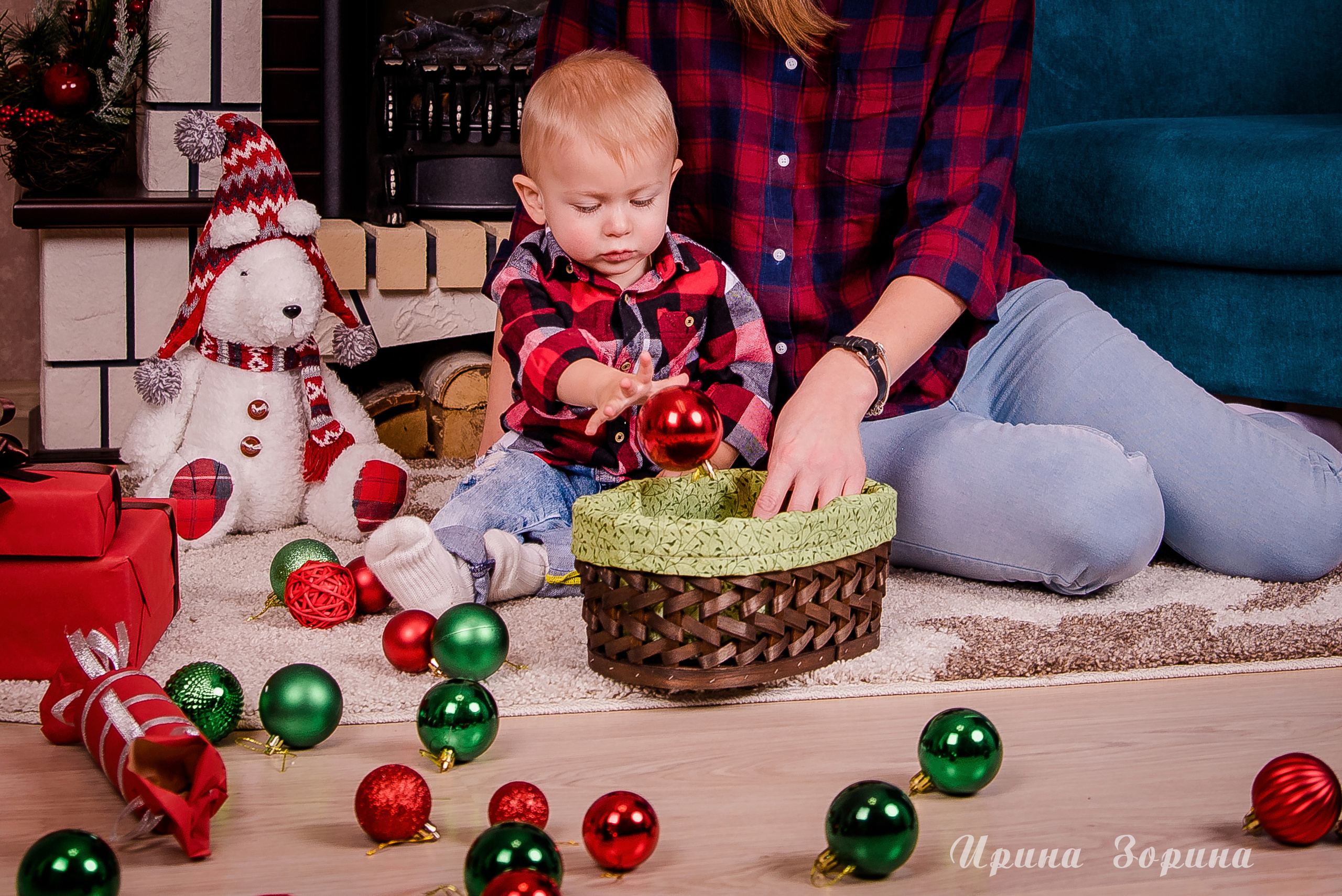 Новогодние фотосессии. Семейный и детский фотограф в Пензе Ирина Зорина