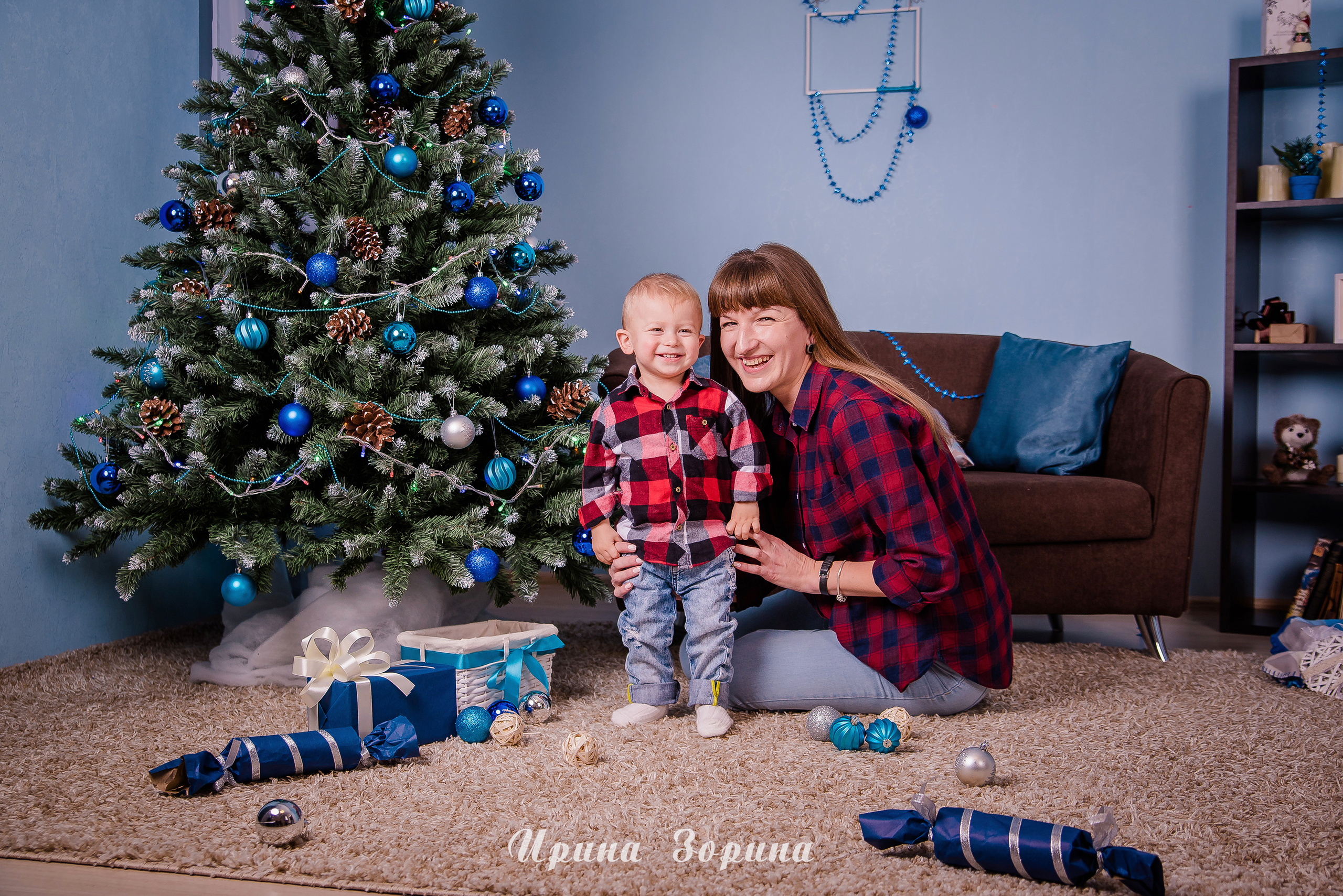 Новогодние фотосессии. Семейный и детский фотограф в Пензе Ирина Зорина