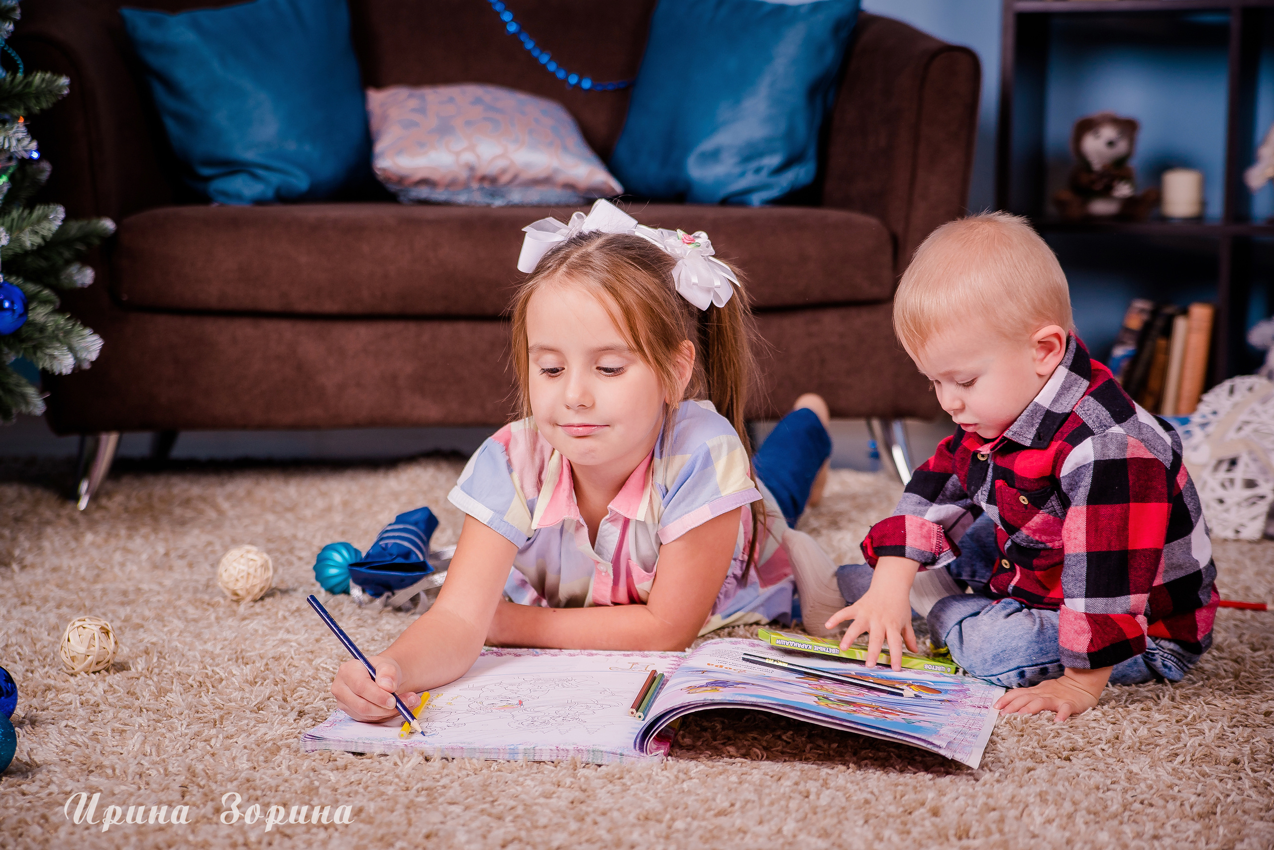 Новогодние фотосессии. Семейный и детский фотограф в Пензе Ирина Зорина