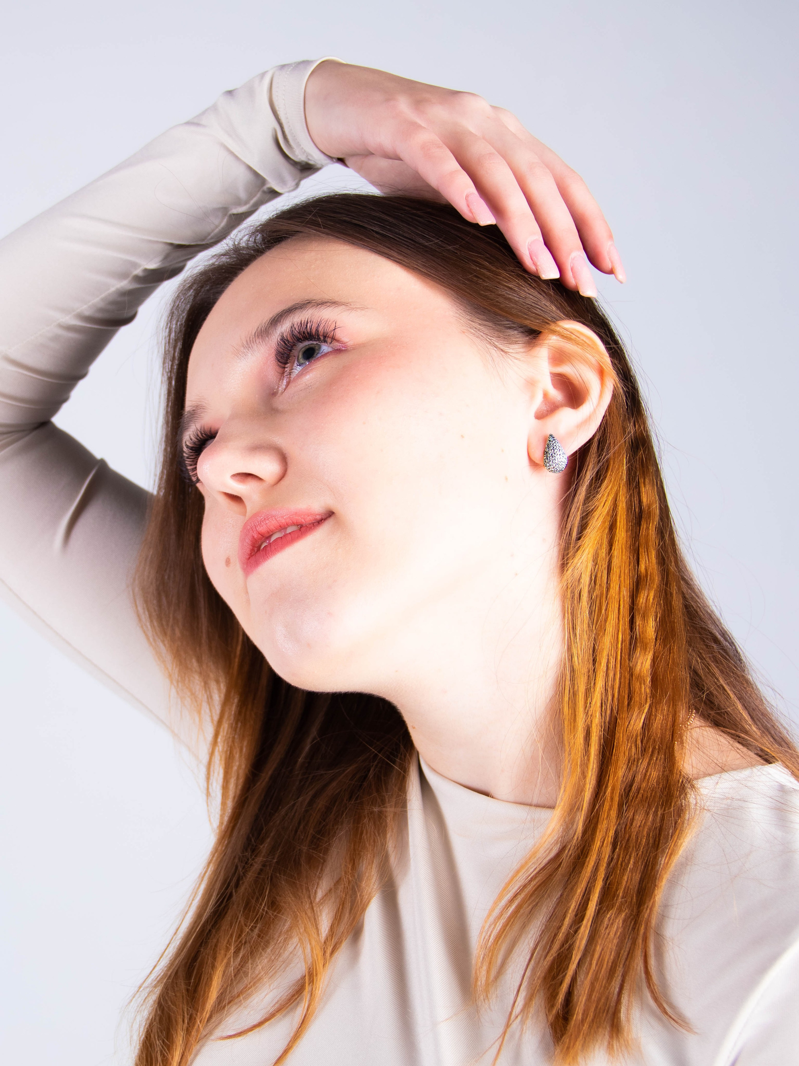 Серьги серебро. «Матрица»