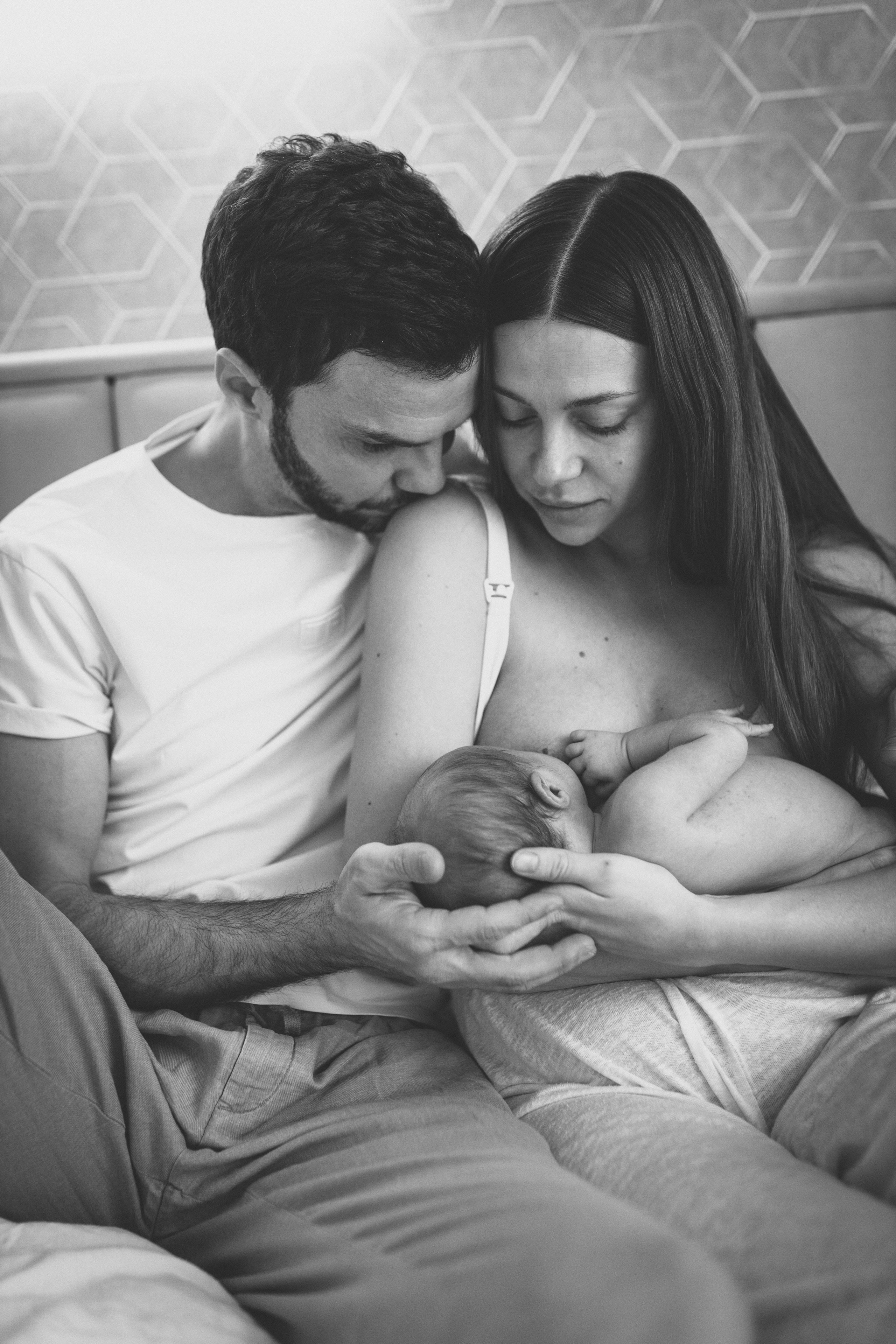 Вика, Леша и Алиса. Семейный фотограф и фотограф на роды в Ростове-на-Дону Мухина Виктория