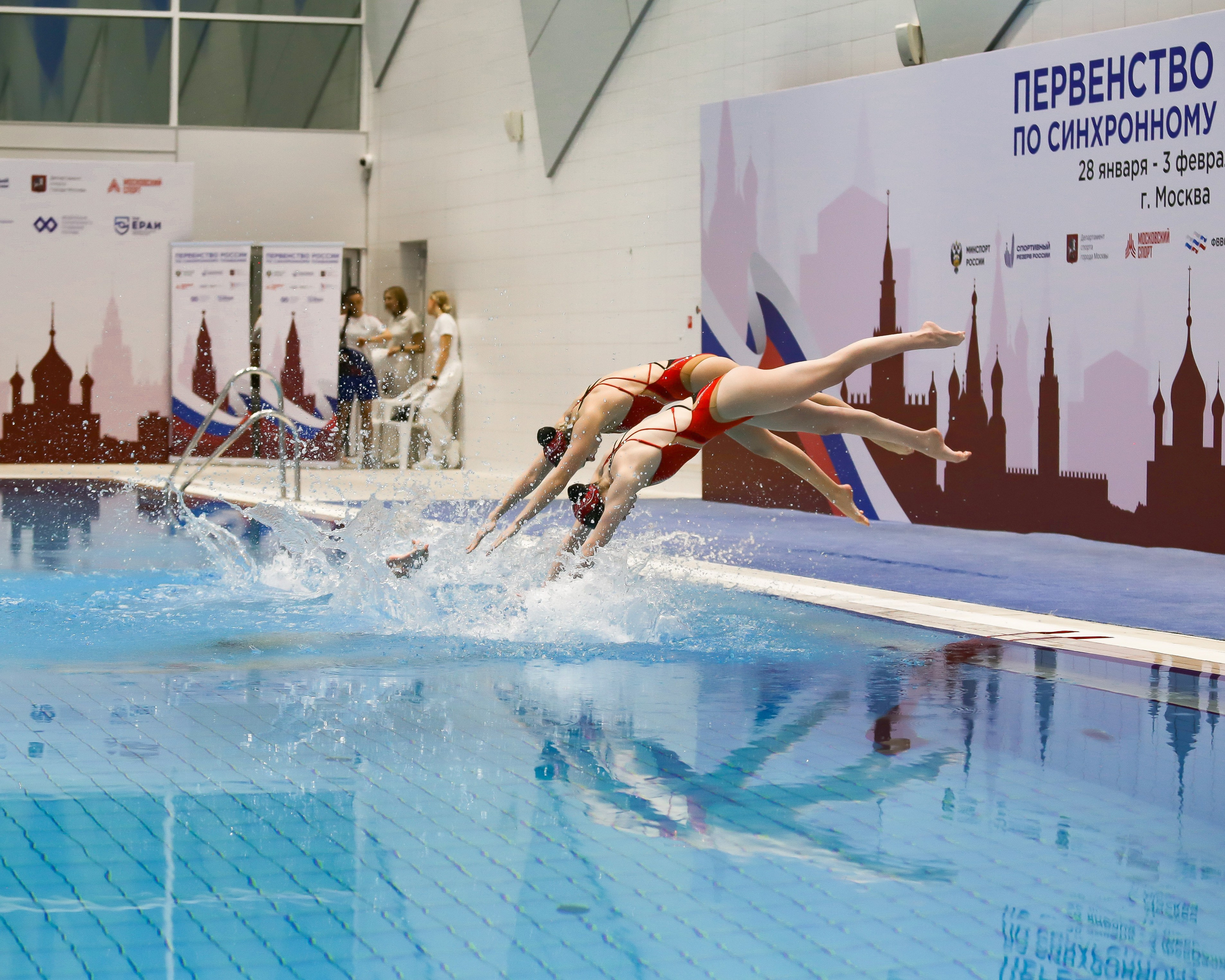 Первенство России по синхронному плаванию. Техническая программа. Группы. Репортажный фотограф в Москве