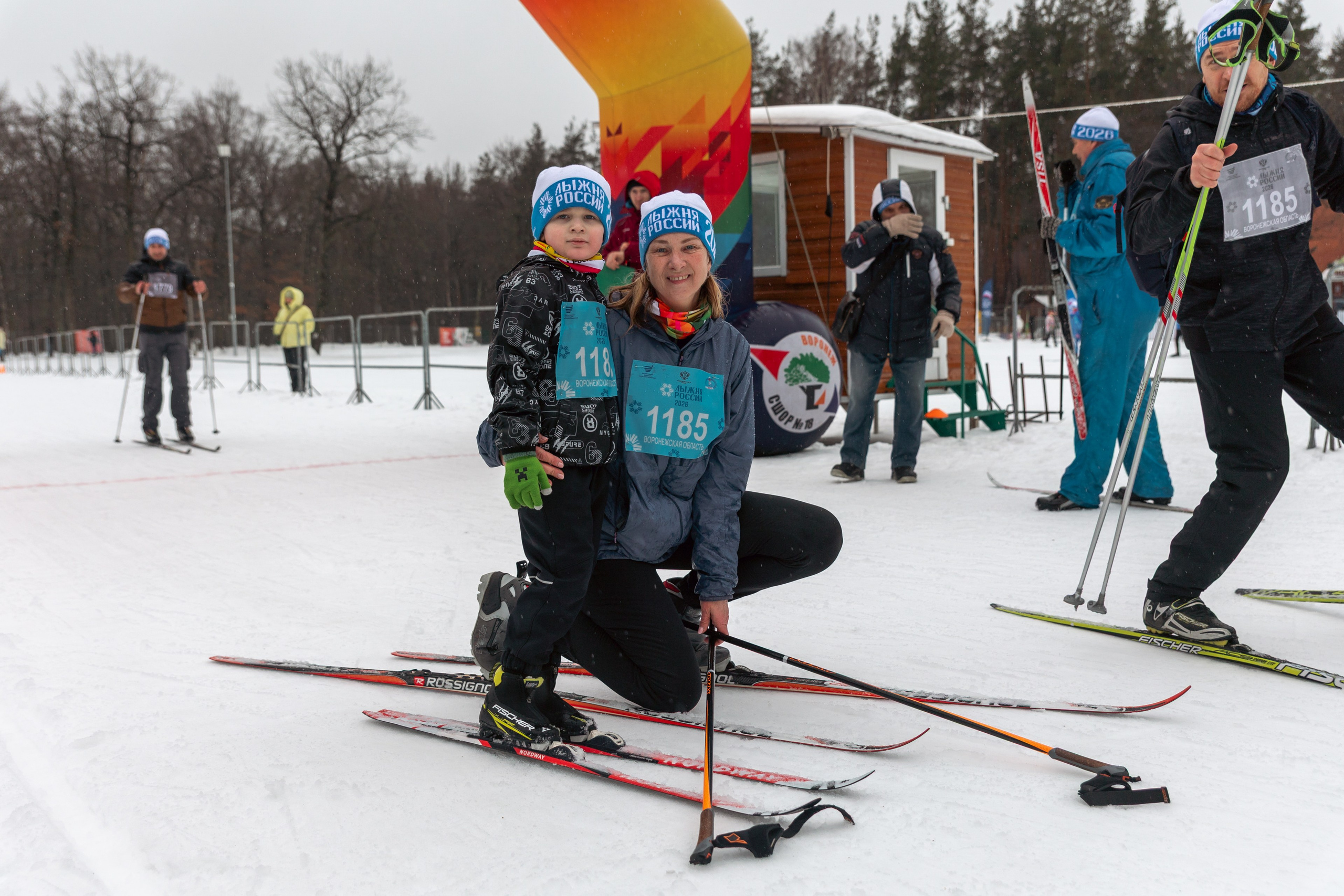 Лыжня России 2026: спортсмены. Александр Хрипушин фотограф Воронеж