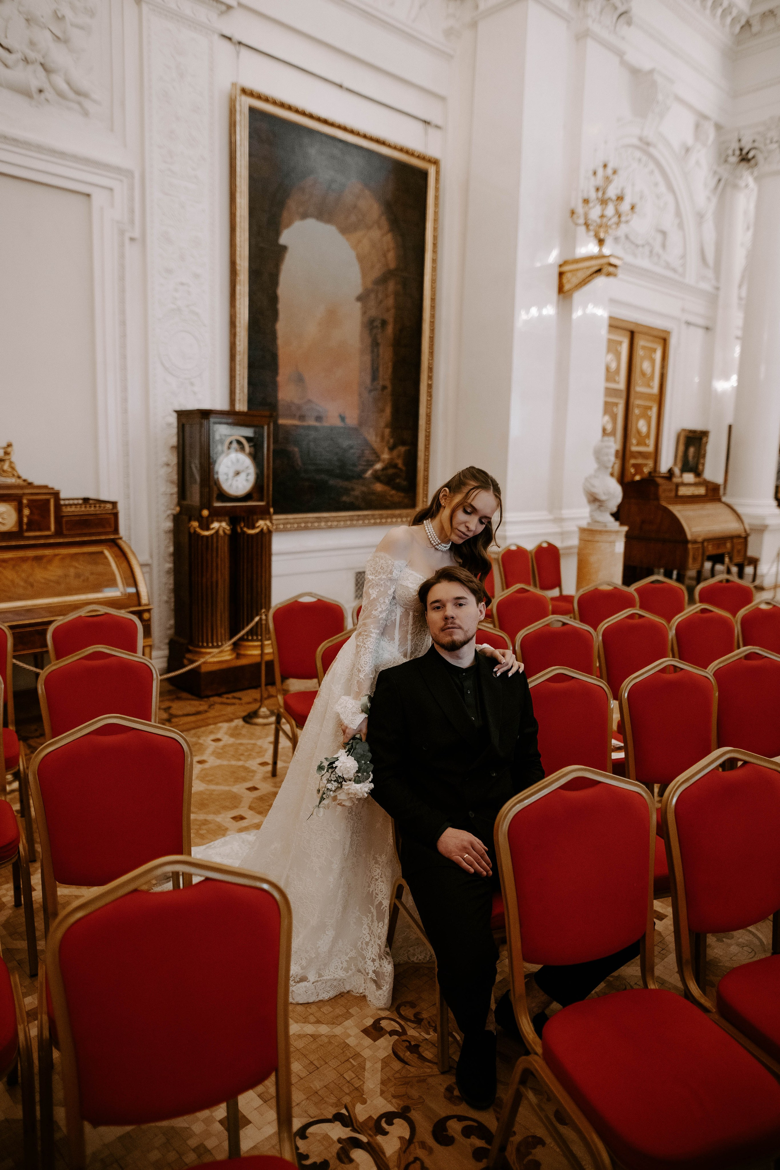 Ольга и Глеб / Эрмитаж. Фотограф Veronika Potaseva