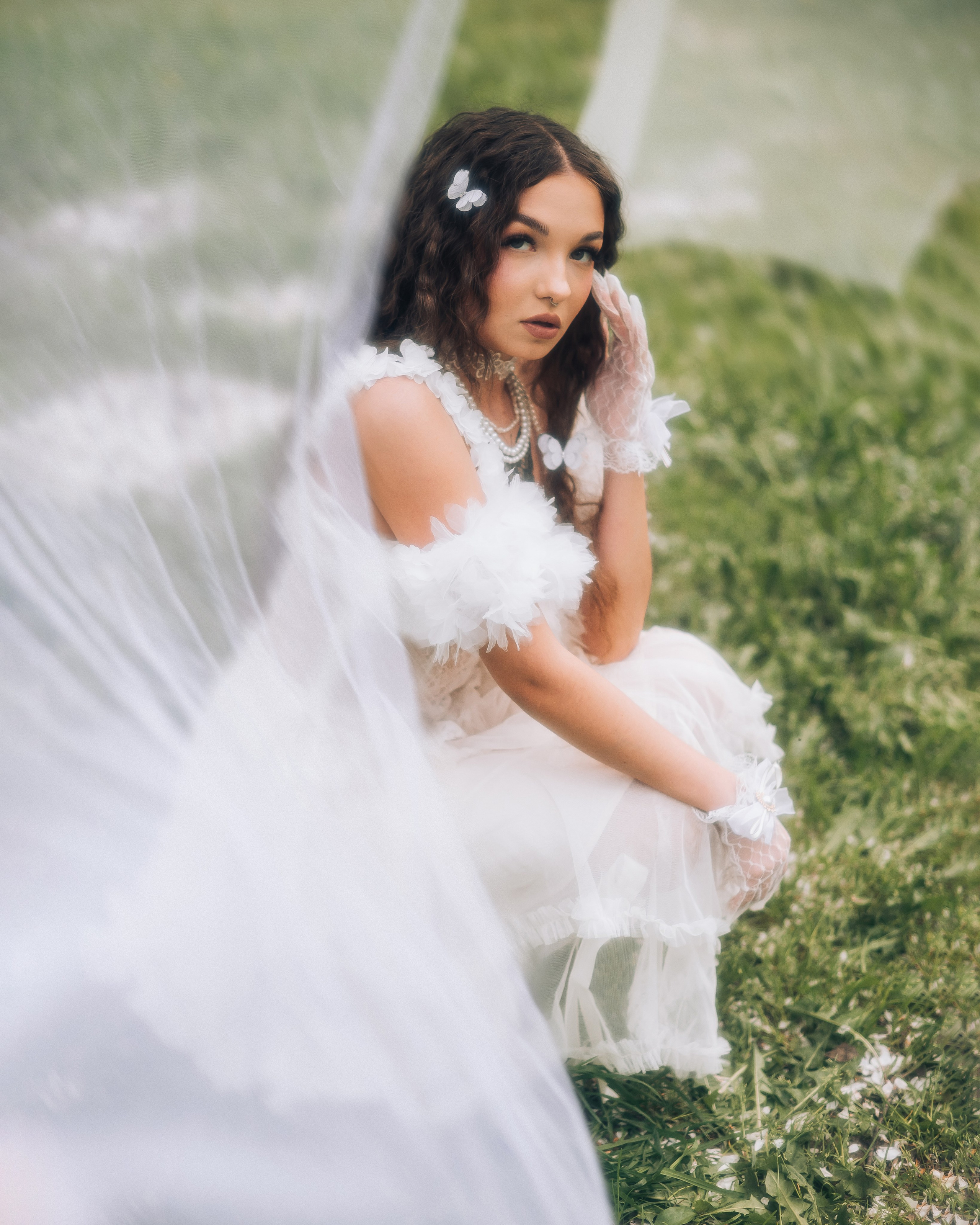 Фотосессия в цветении в Кузбасском парке г. Кемерово