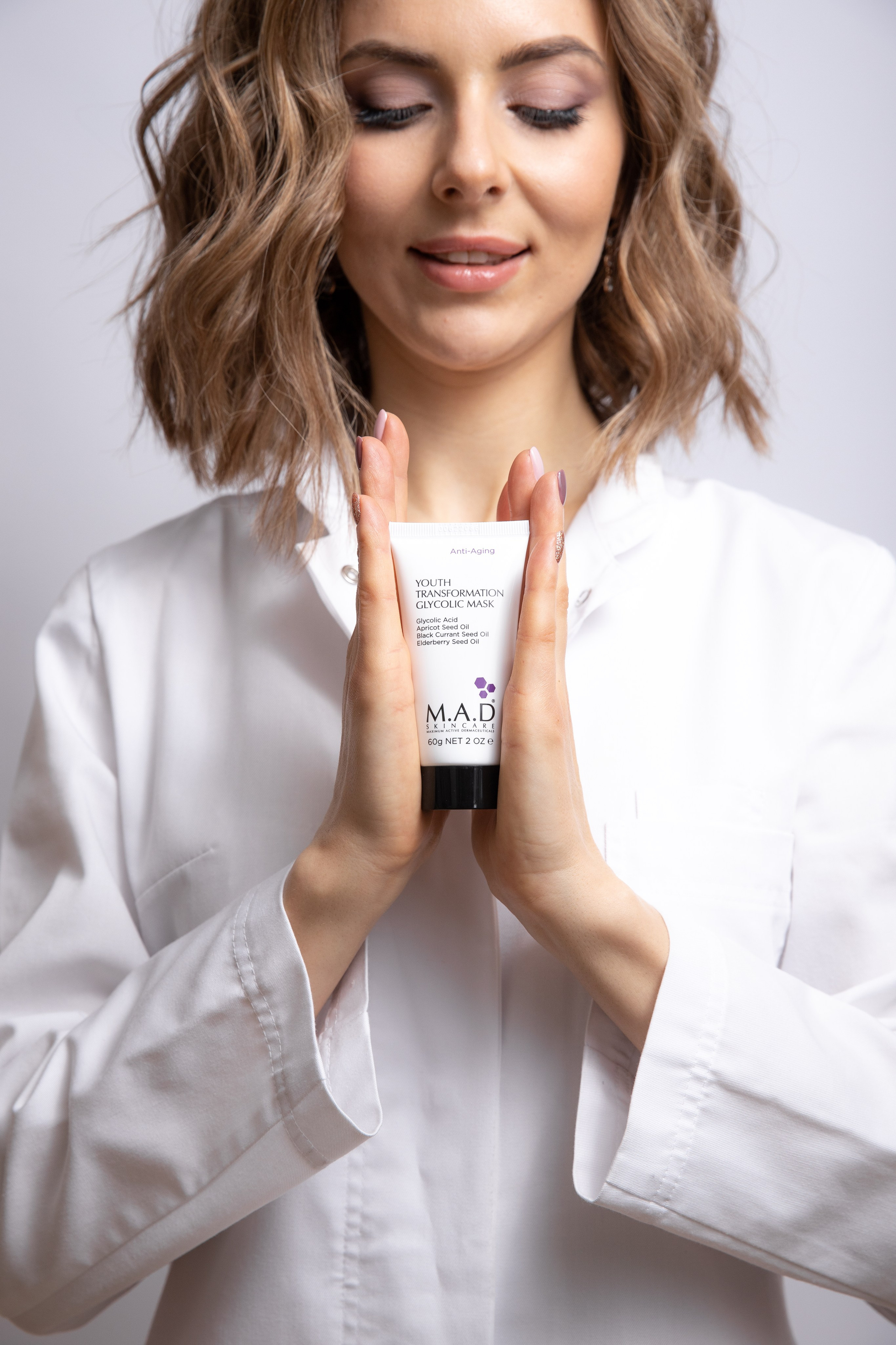 Портрет для косметолога. Фон. Фотограф Москва