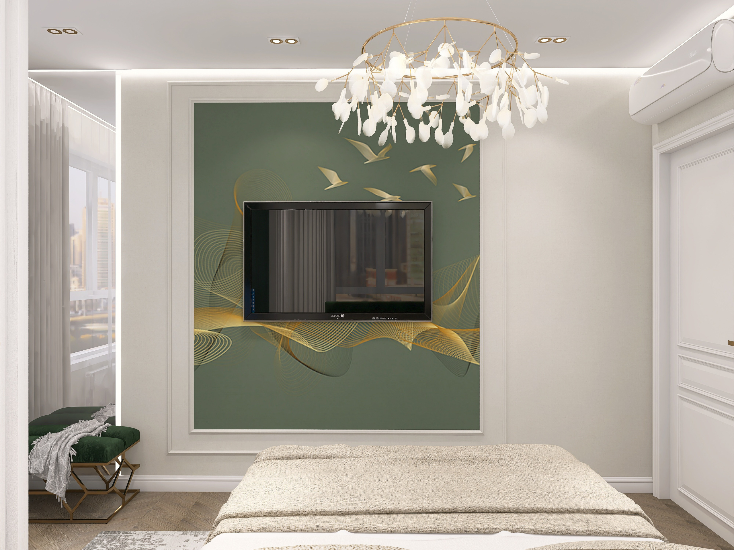 ЖК Менделеев. Площадь 80 кв. м. Дизайнер интерьера в Новосибирске_Елена Сергеева