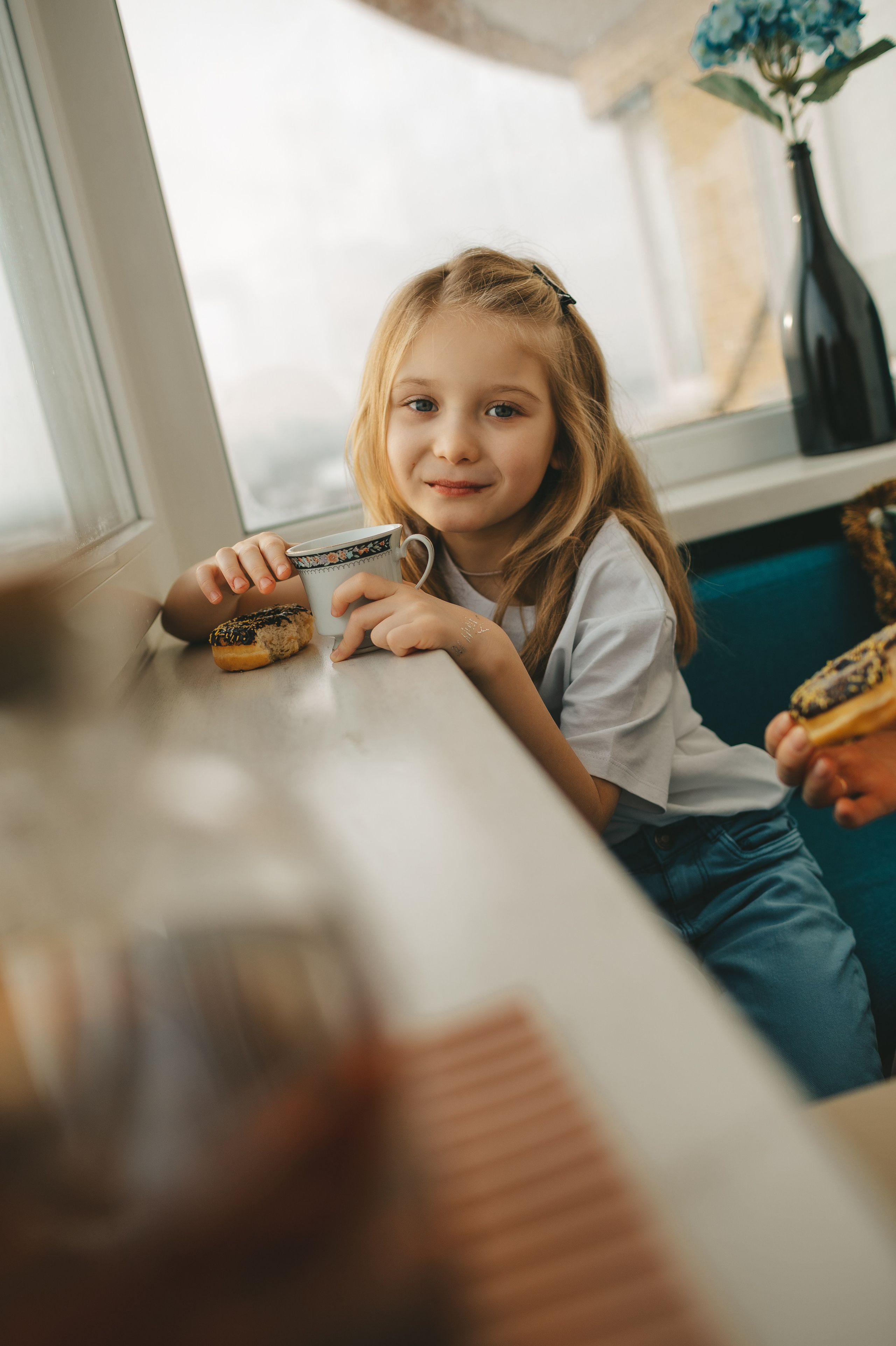 Семья Пети и Алёны (домашняя фотосессия). Семейный и детский фотограф и видеограф в Москве, Дрокина Наталья