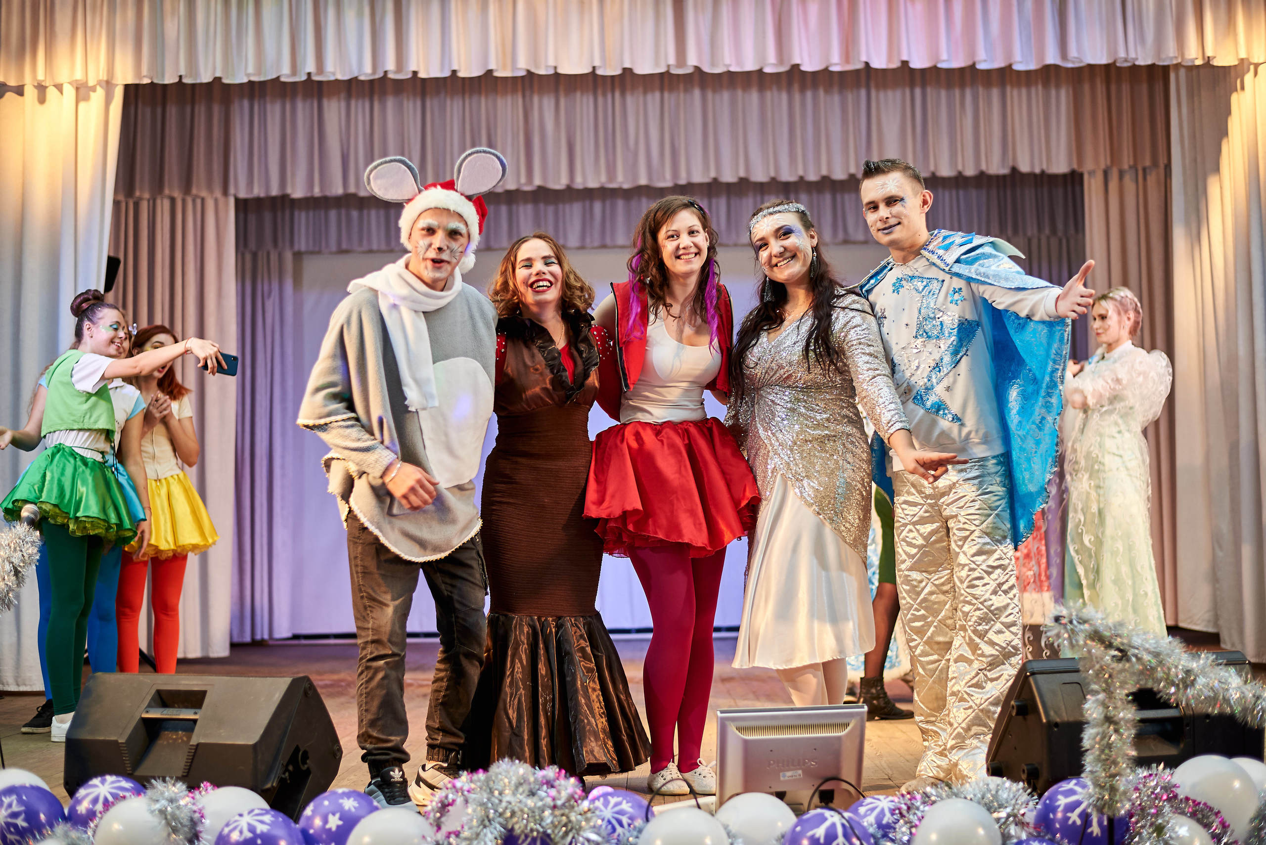 Новогодний спектакль в Медицинской Академии. Таучелов Сергей. Фотограф, Видеограф, Видеооператор в Симферополе