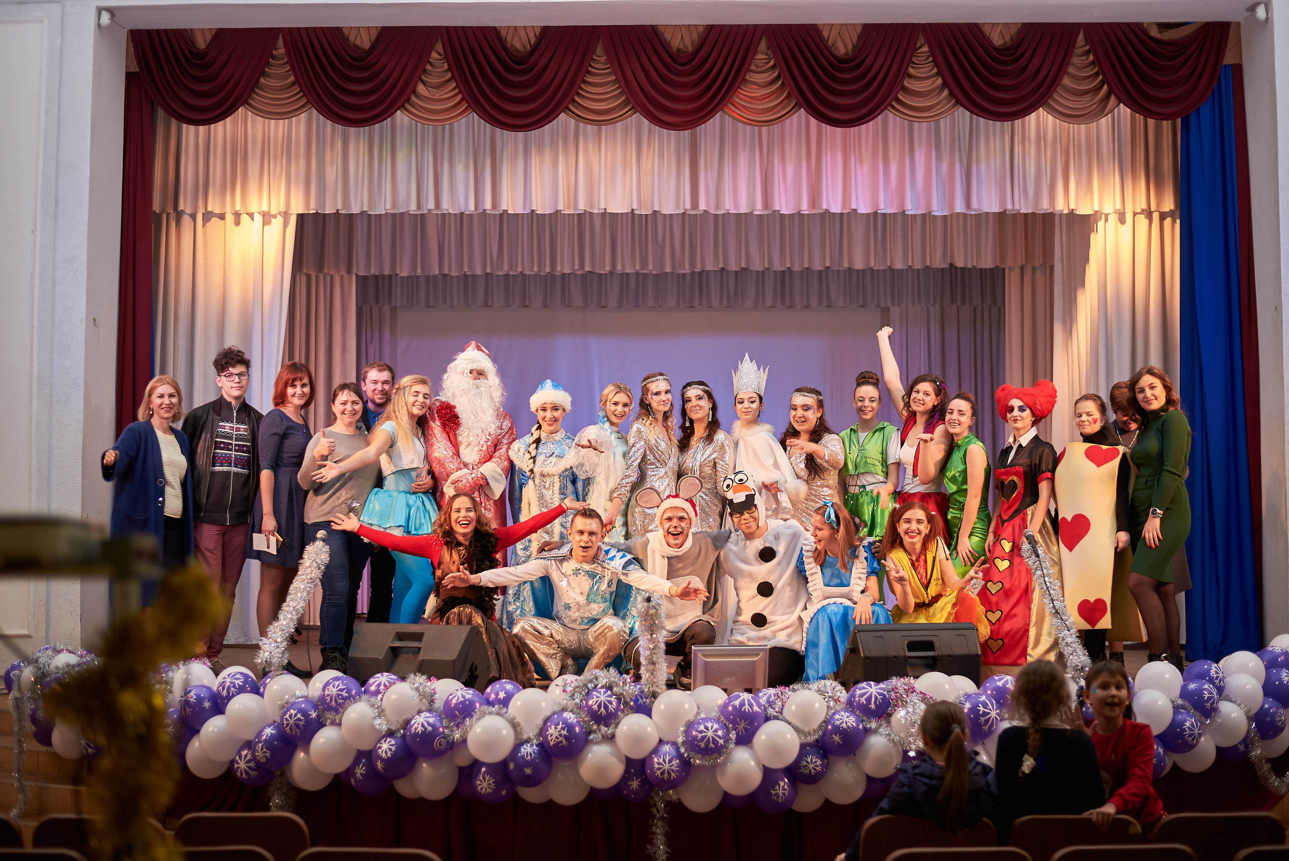 Новогодний спектакль в Медицинской Академии. Таучелов Сергей. Фотограф, Видеограф, Видеооператор в Симферополе