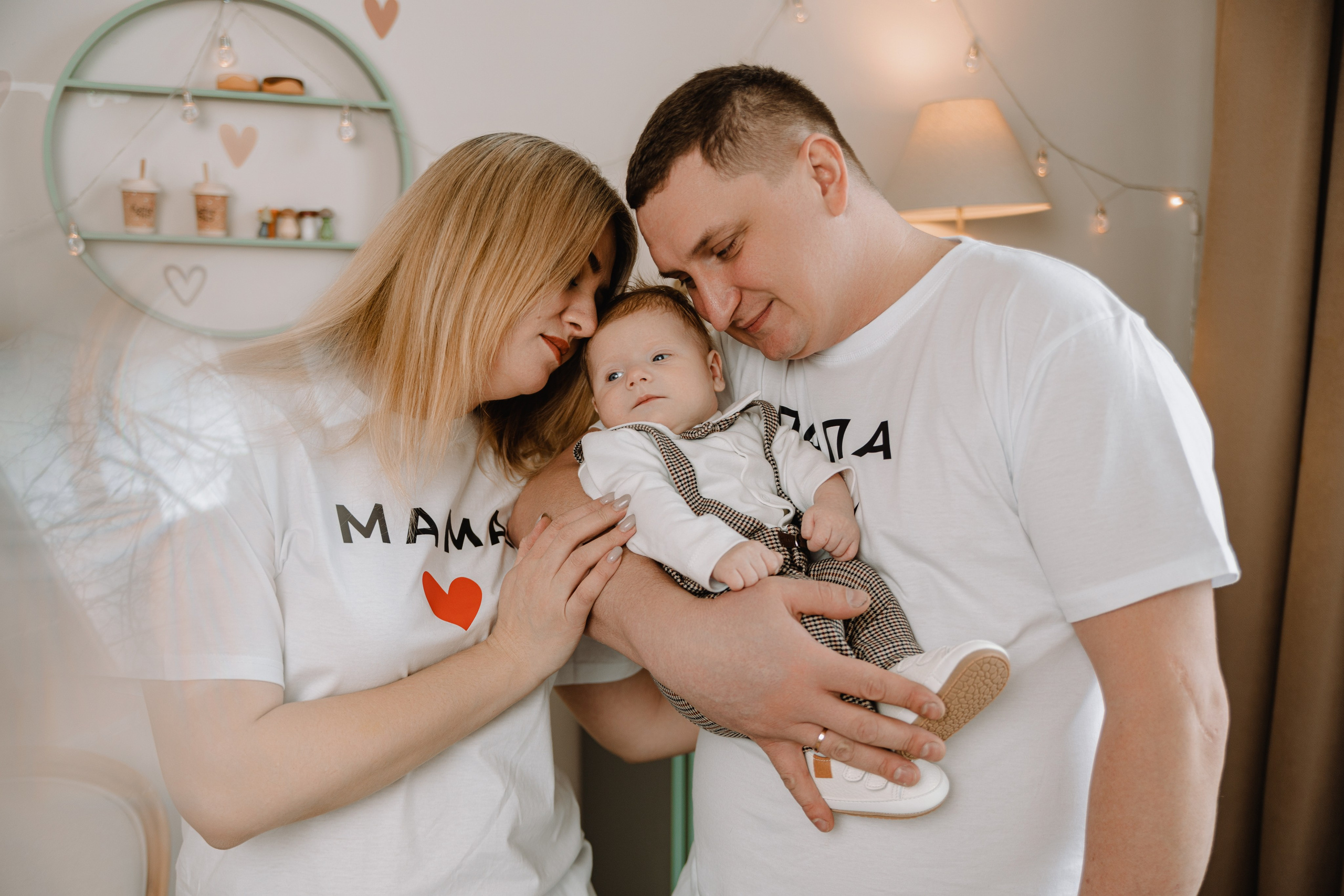 Юлия, Алексей и маленький Максим. Фотограф Воронеж Варвара