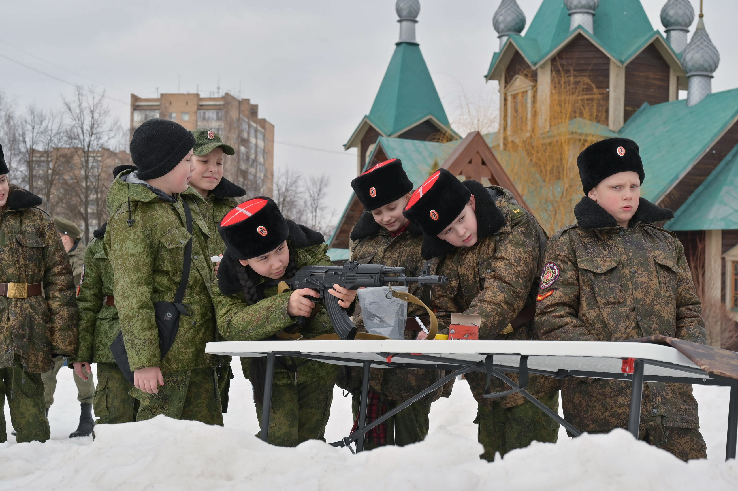 Кадетский класс. Выезд в г. Чкаловский МО. Фотограф Анна Мельникова | Москва