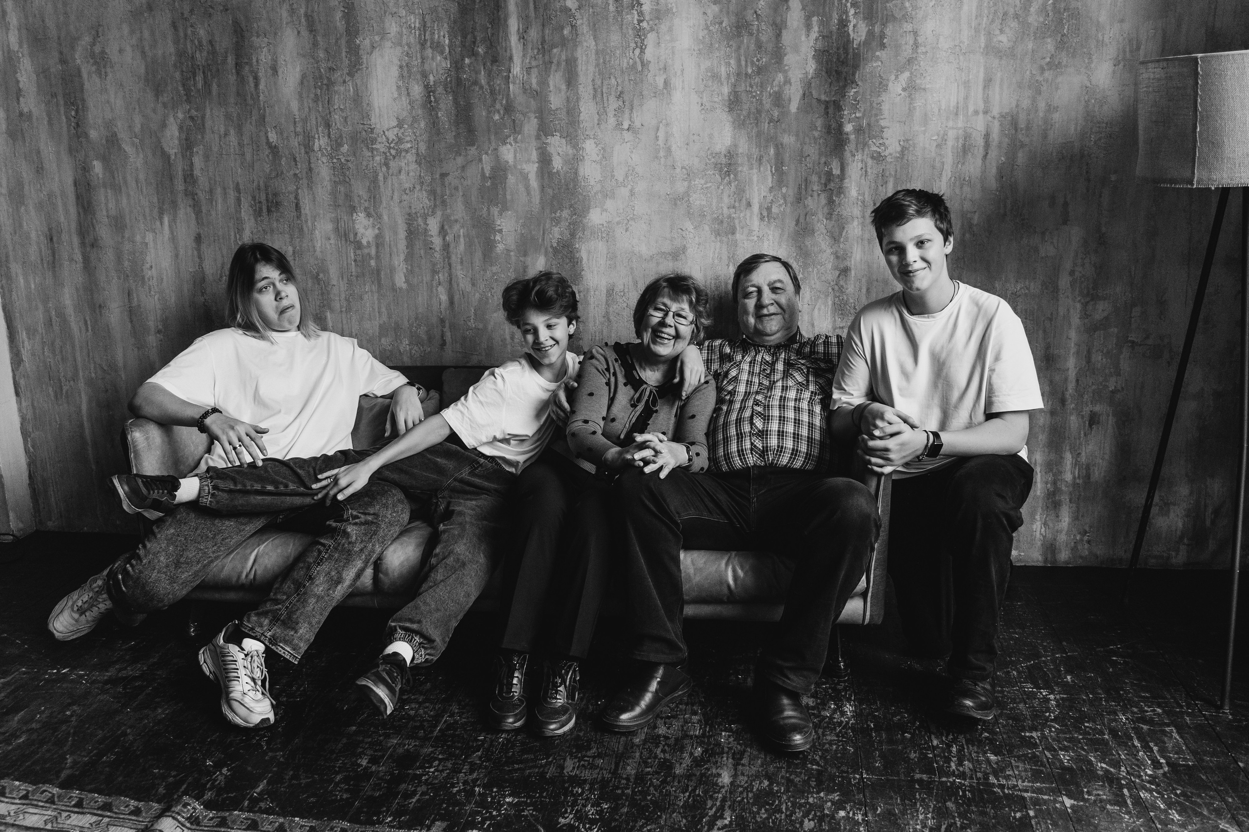 Ольга и её семья. Фотограф Харитонова Наталья