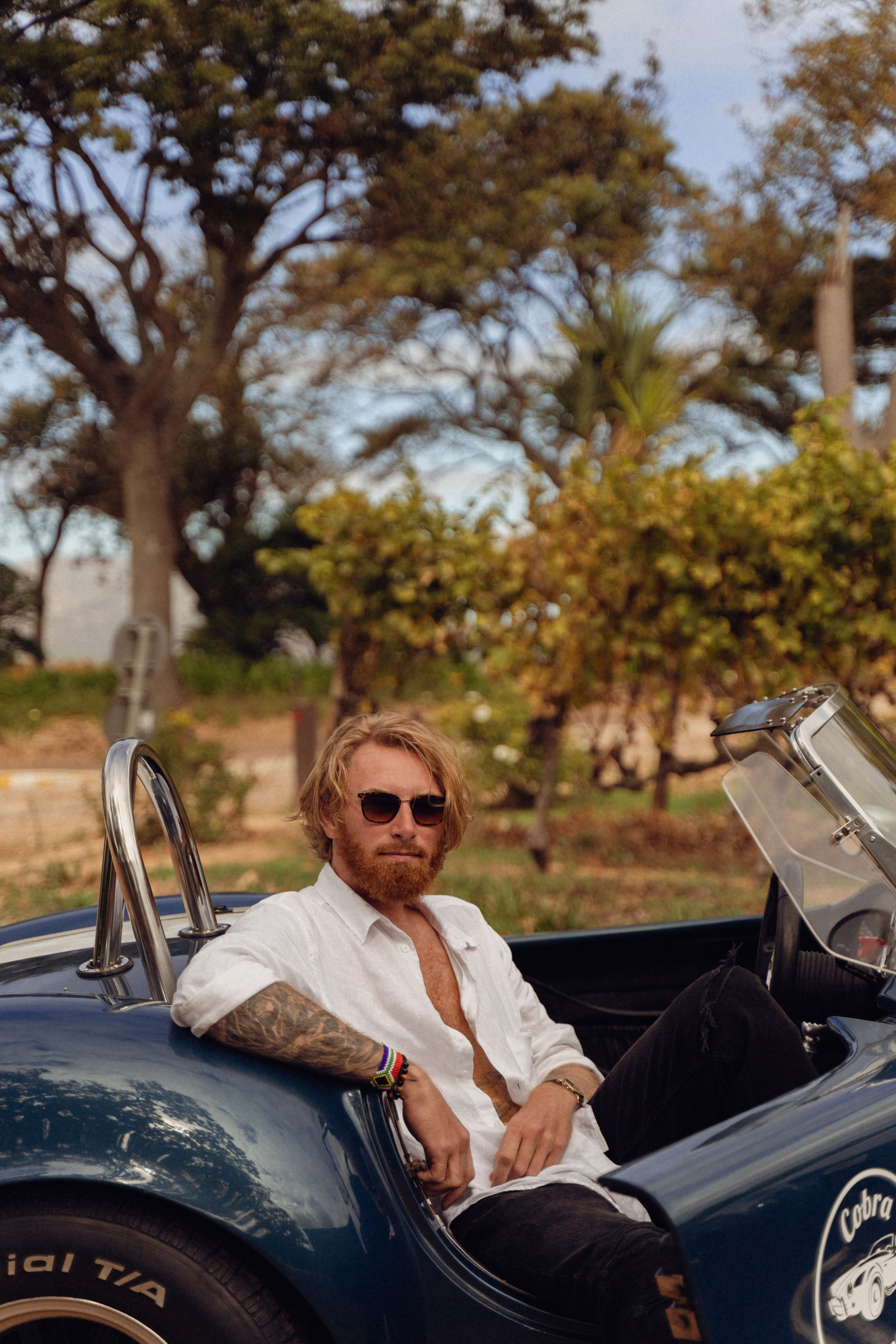 Autumn road. Фотограф в Кейптауне