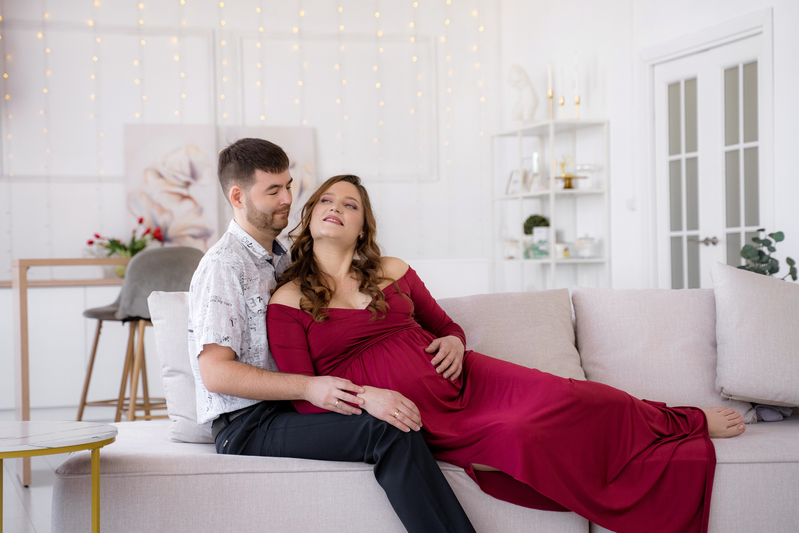 Беременность Люкс. Фотостудия Малина в городе Улан-Удэ. Фотограф Ирина Жарникова