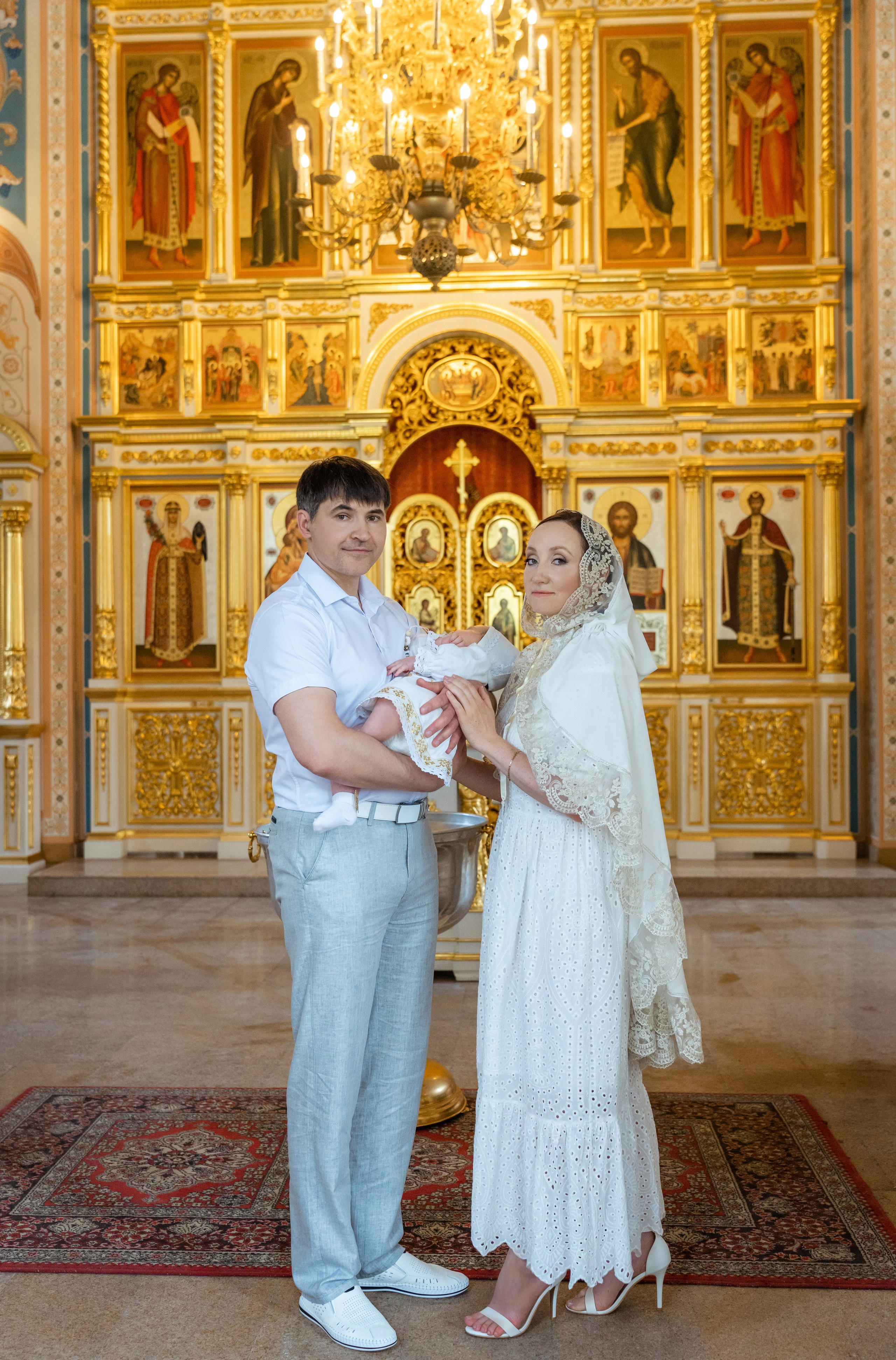 Крещение Есении в Успенском соборе Тульского Кремля. Фотограф на Крещение Тула и Венчание в Туле, детский и семейный фотограф