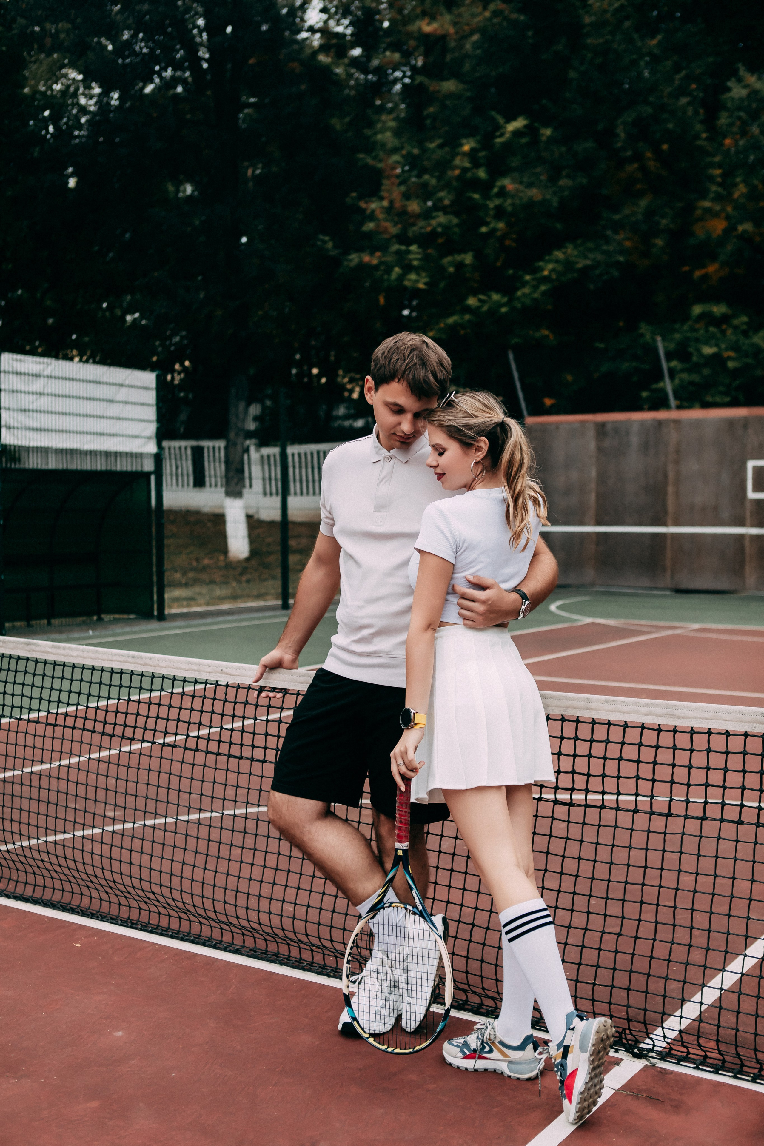 Корт. Свадебный и семейный фотограф Анастасия Меркуль