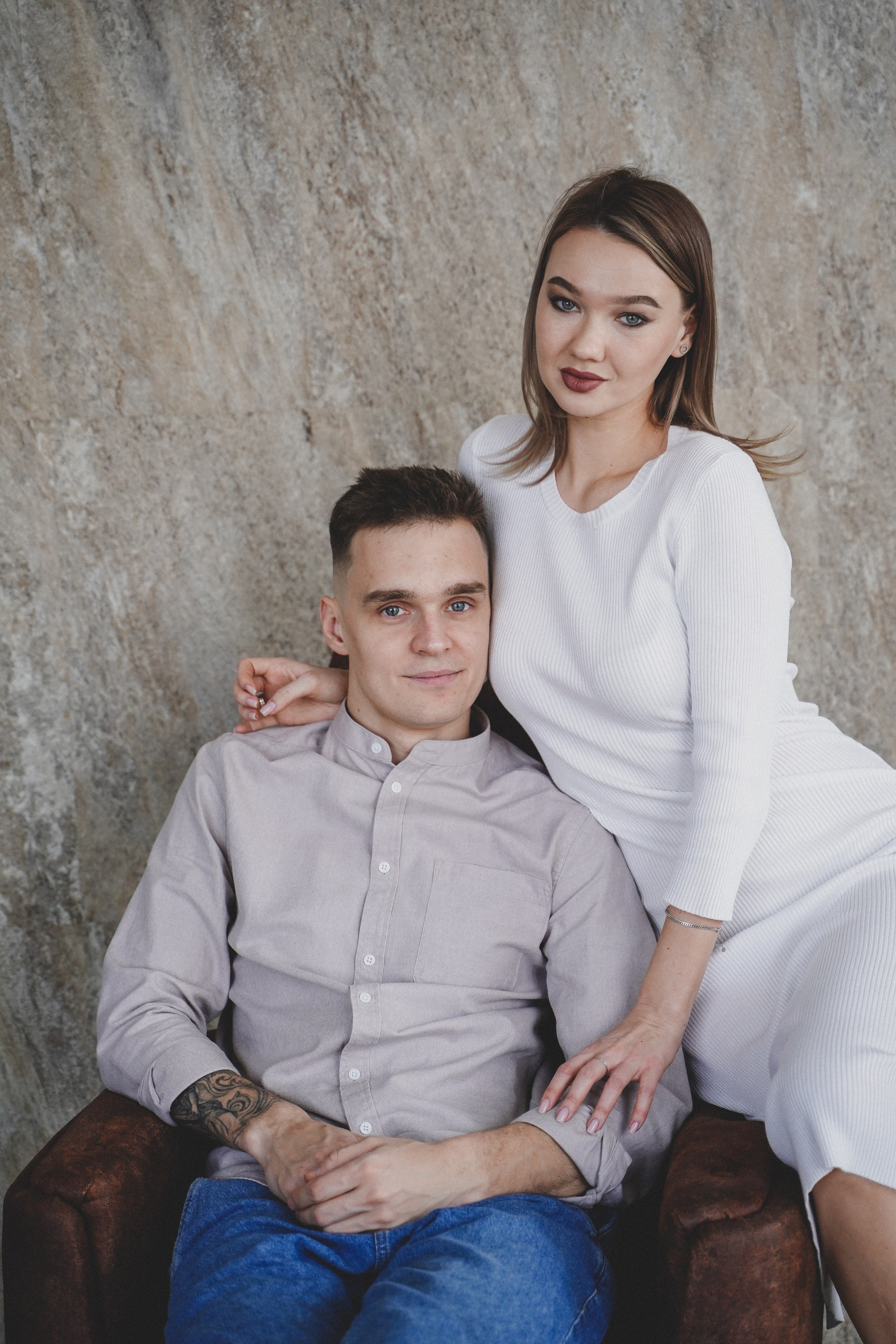 Фотосессия большой семьи в студии. Семейный и женский фотограф в Краснодаре Анастасия Приймак